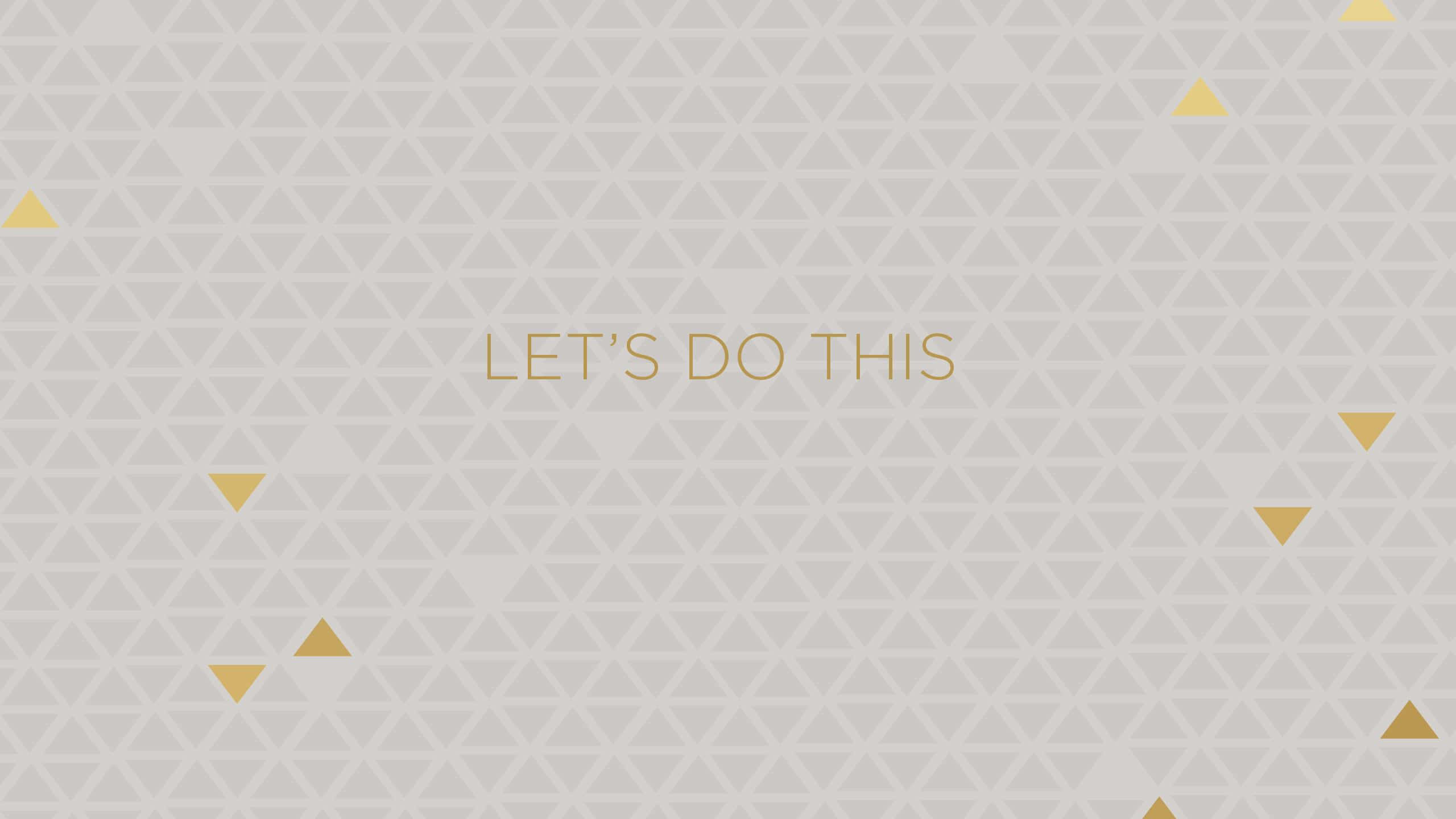 gold triangles, gray background, minimalist wallpaper, 2K Desktop Wallpaper