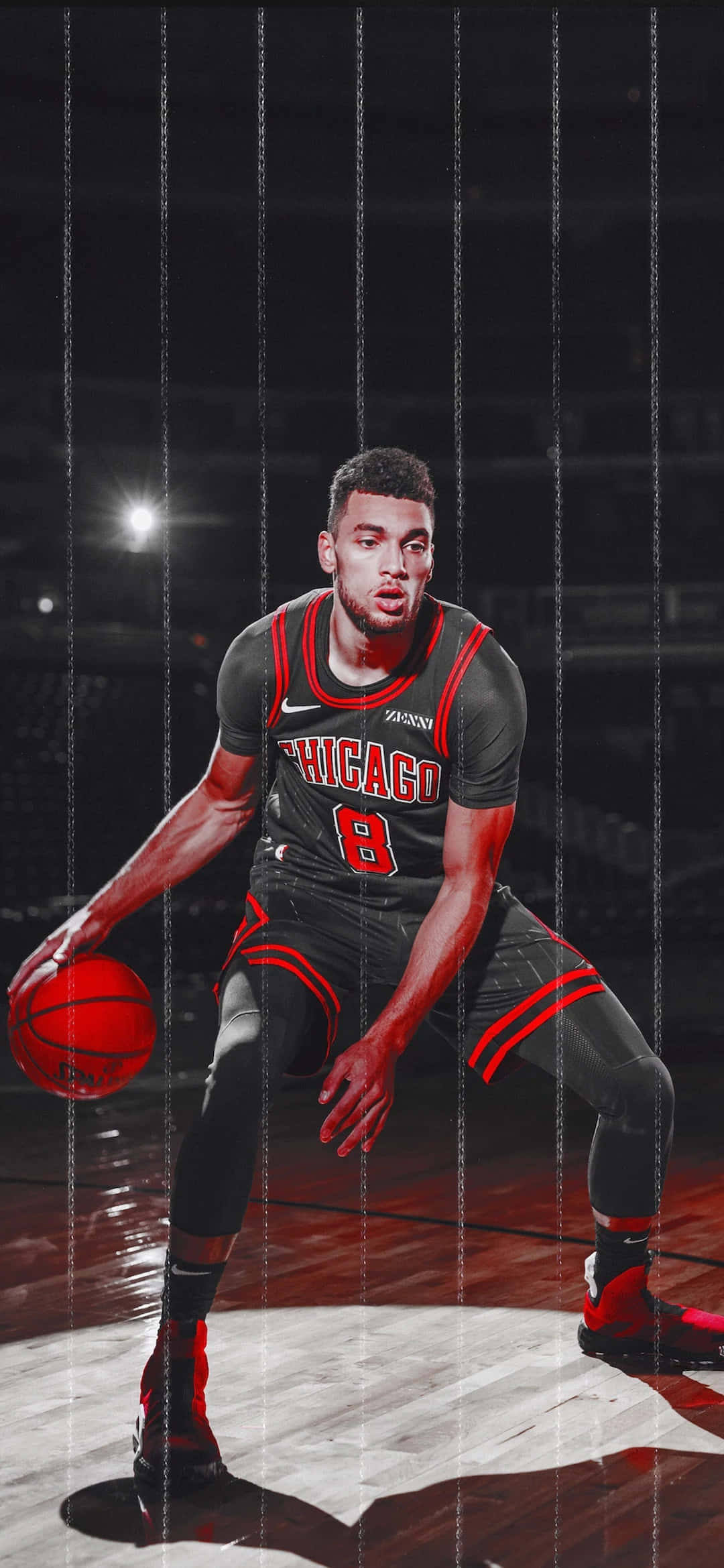 Chicago Bulls, basketball player, Chicago Bulls jersey, Full HD Phone Wallpaper