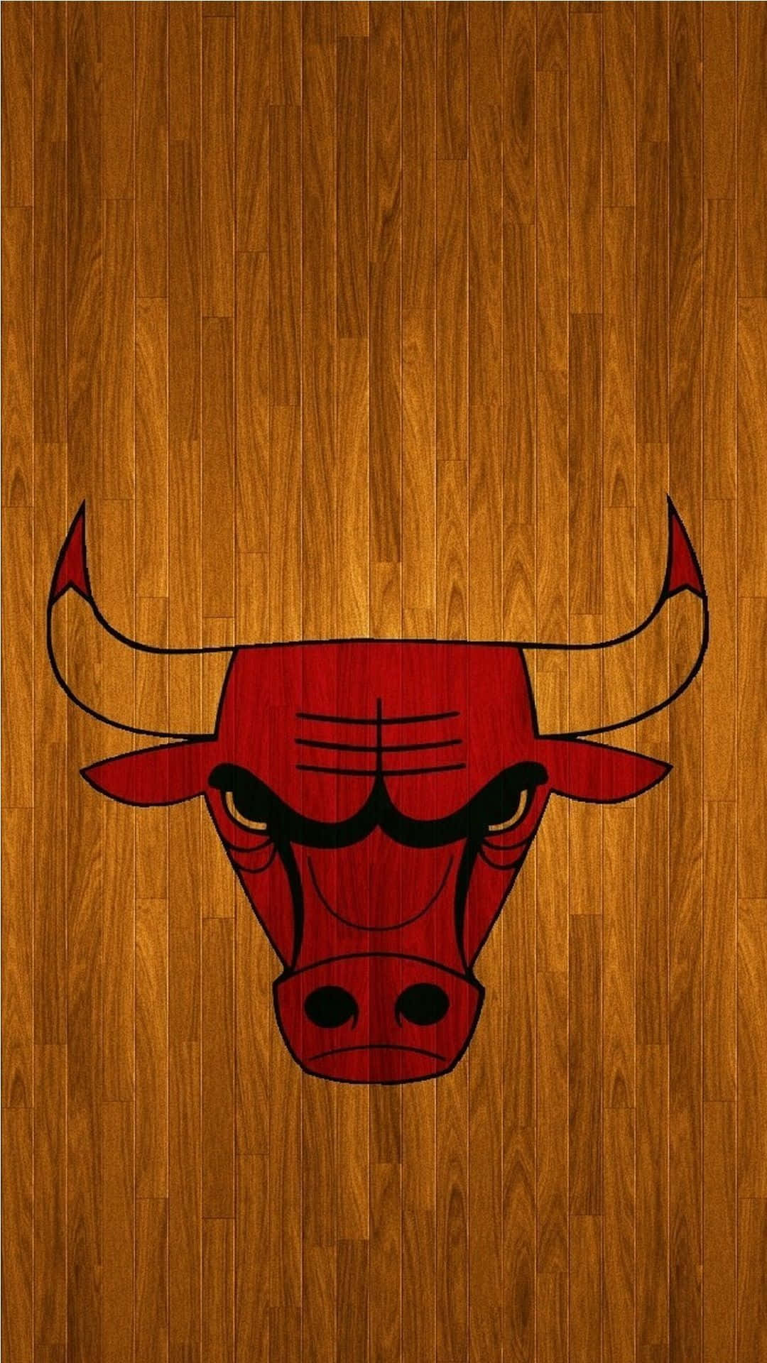 Chicago Bulls, red, black, Full HD Phone Wallpaper