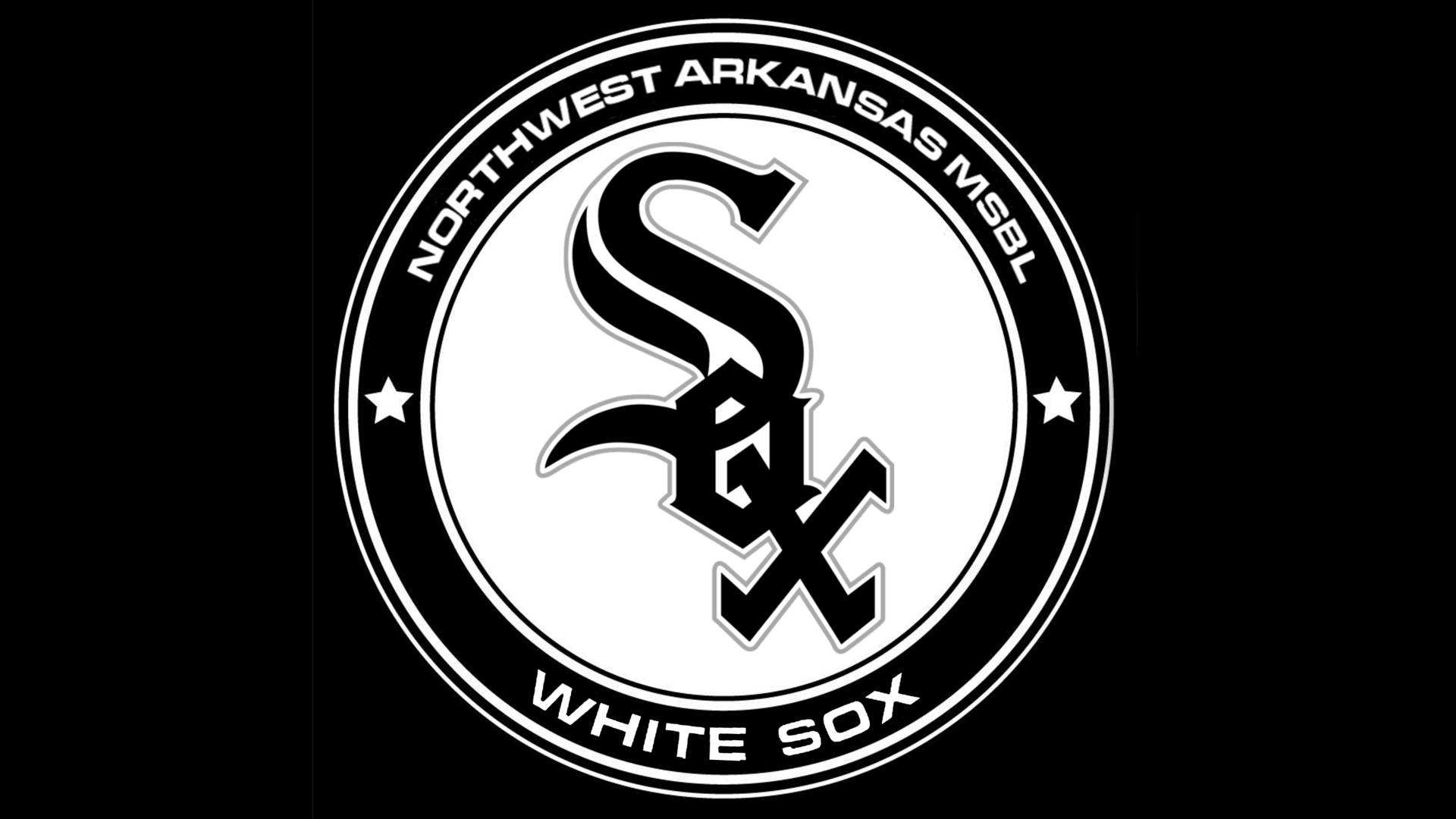 Chicago White Sox, black, white, Full HD Desktop Wallpaper