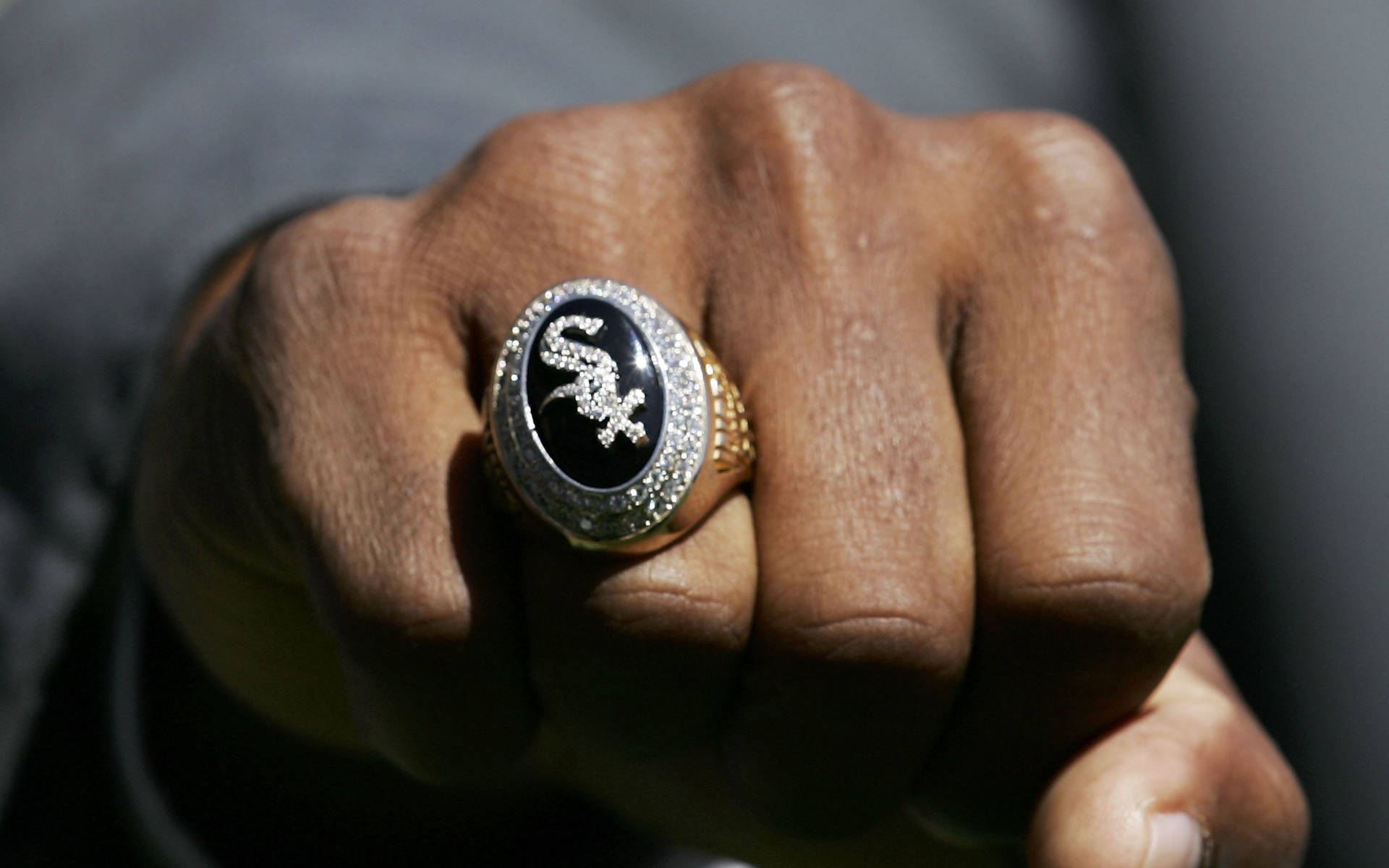 Chicago White Sox, championship ring, diamonds, Full HD Desktop Wallpaper