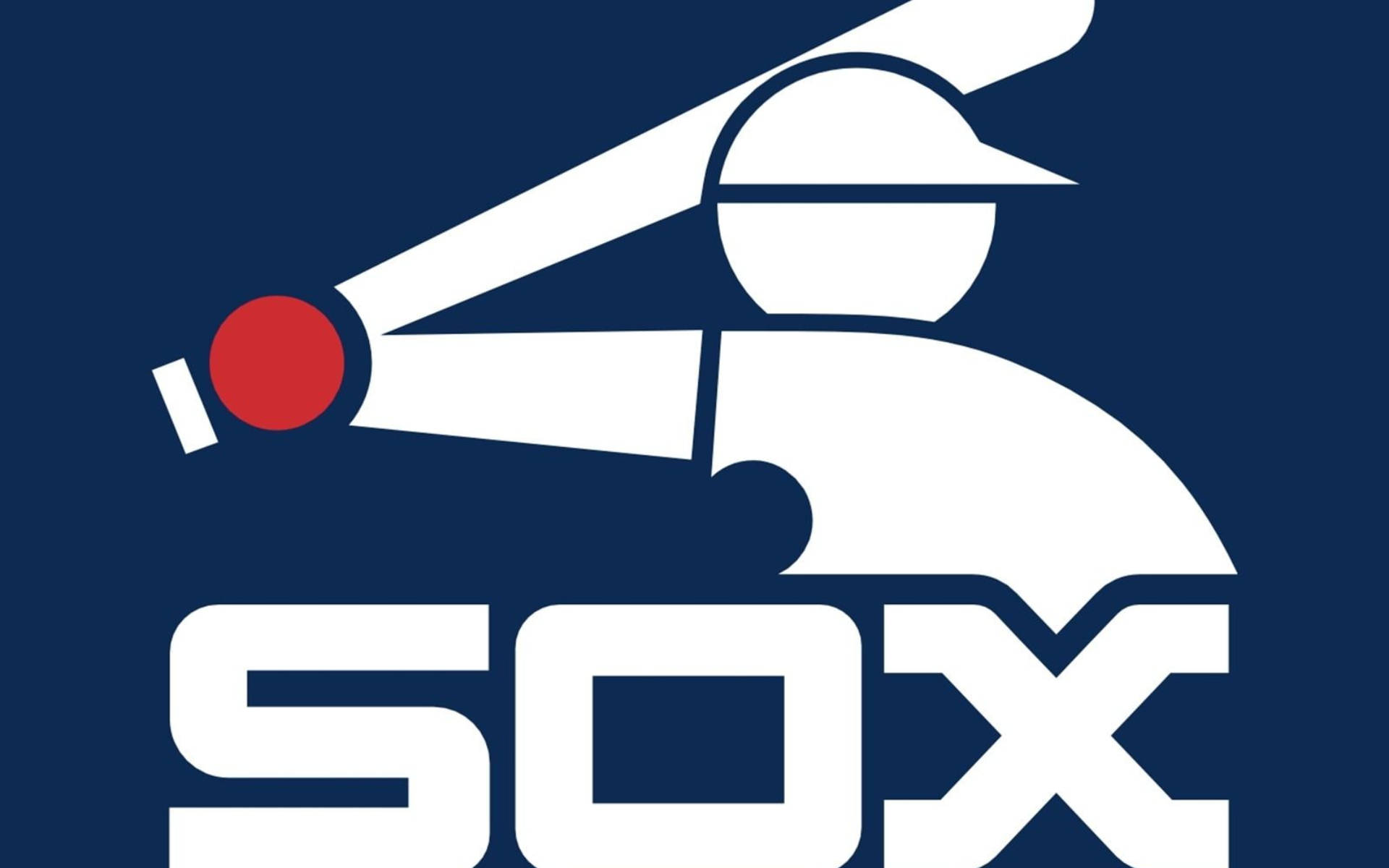 Chicago White Sox, blue, red ball, Full HD Desktop Wallpaper