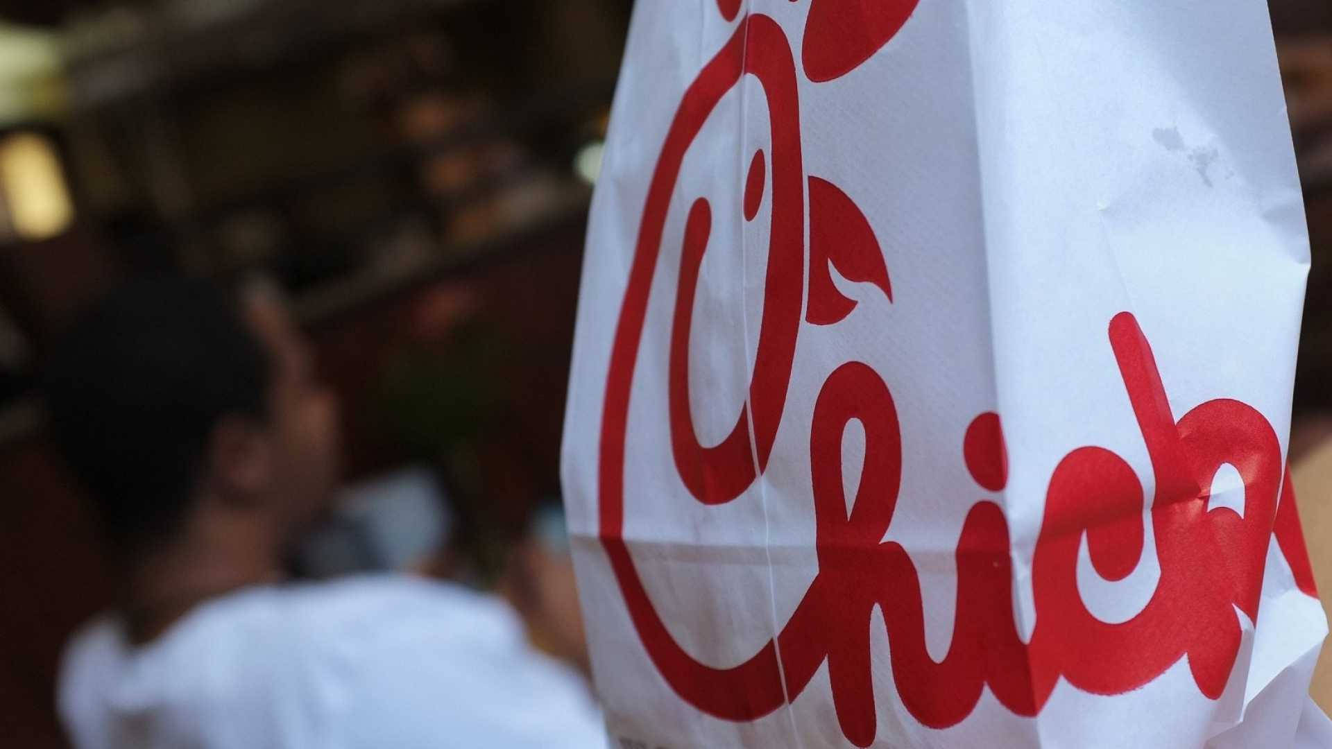 Chick-fil-A, paper bag, white, Full HD Desktop Wallpaper