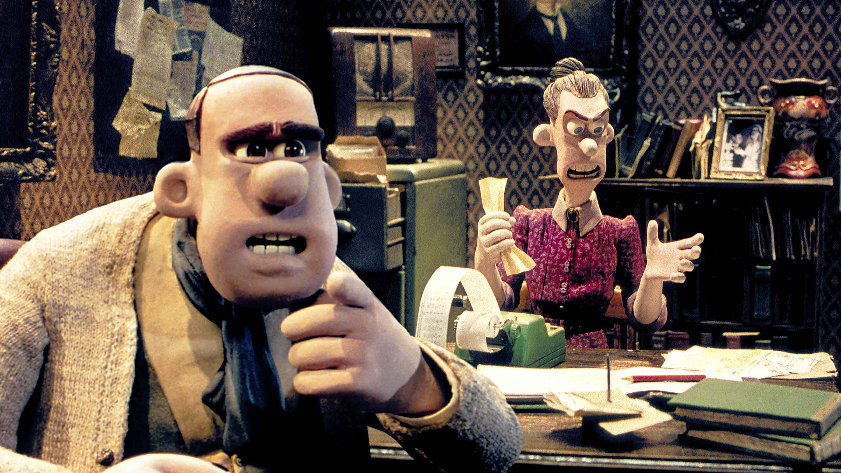 Chicken Run, film, antagonists, 2K Desktop Wallpaper