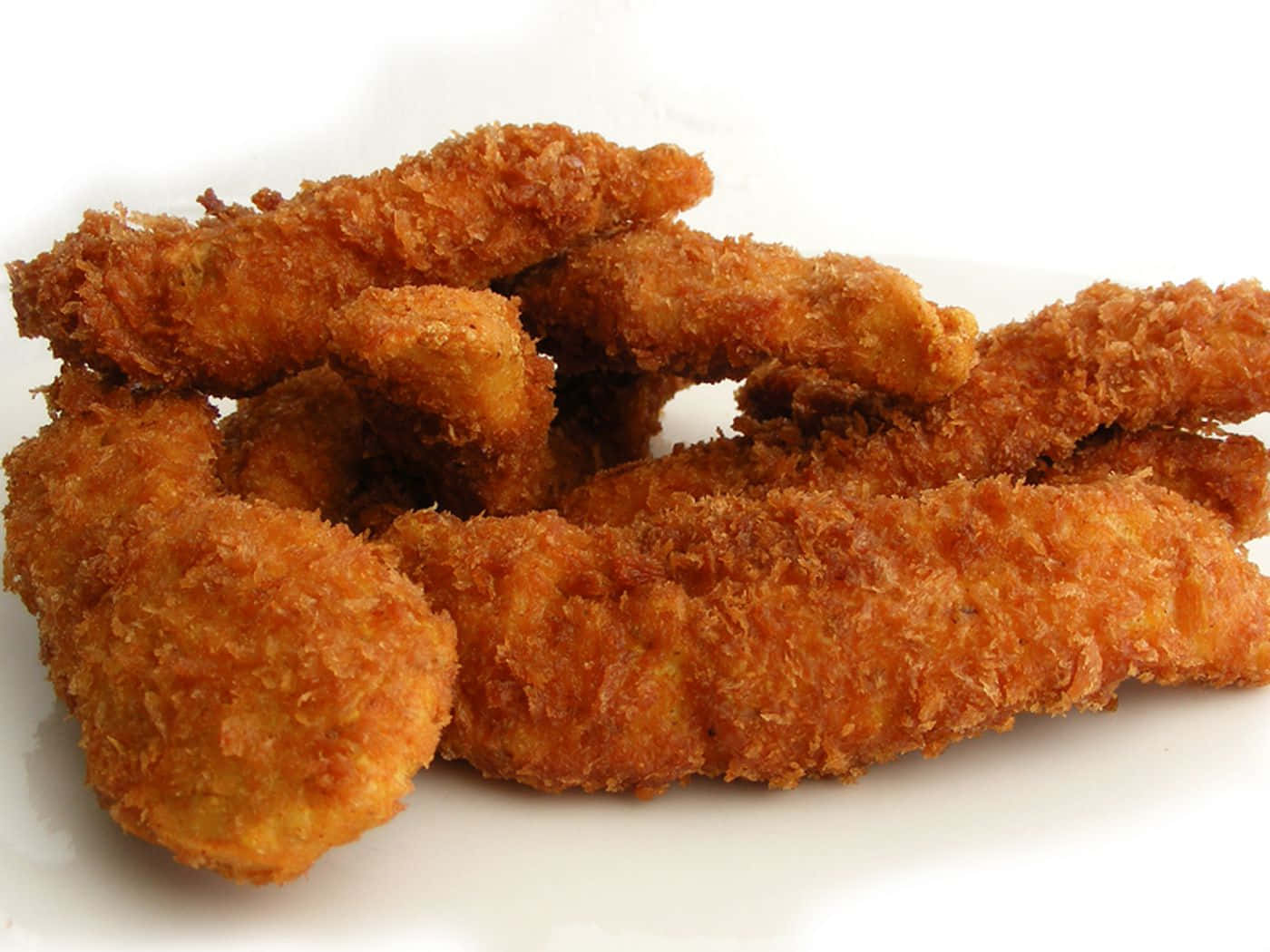 crispy chicken tenders, golden brown, fried chicken tenders, HD Desktop Wallpaper
