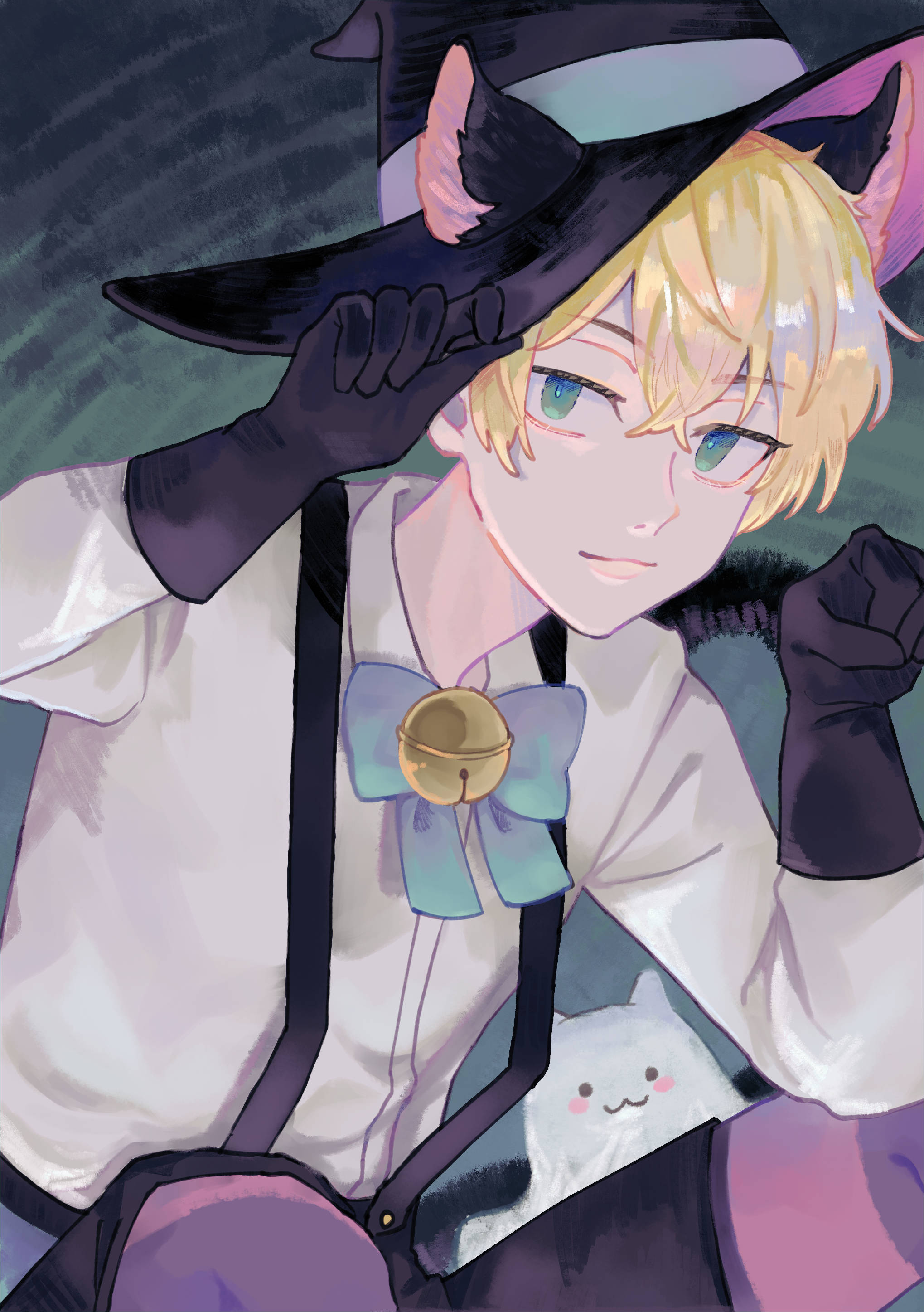Chifuyu Matsuno, witch costume, blonde hair, 2K Phone Wallpaper