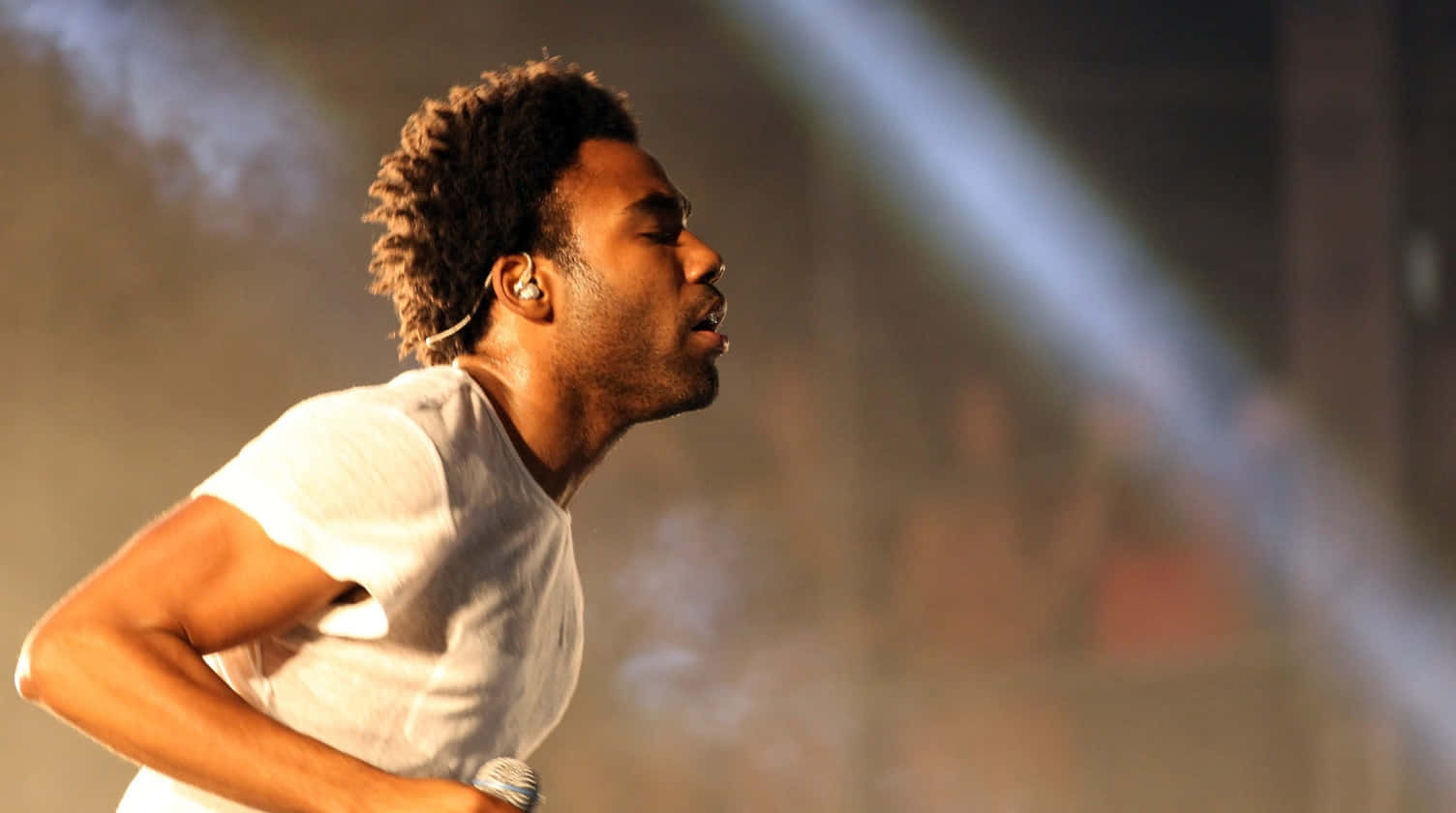 Childish Gambino, live, spotlights, HD Desktop Wallpaper
