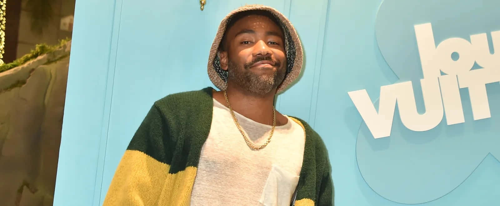 Childish Gambino, beard, bucket hat, HD Desktop Wallpaper