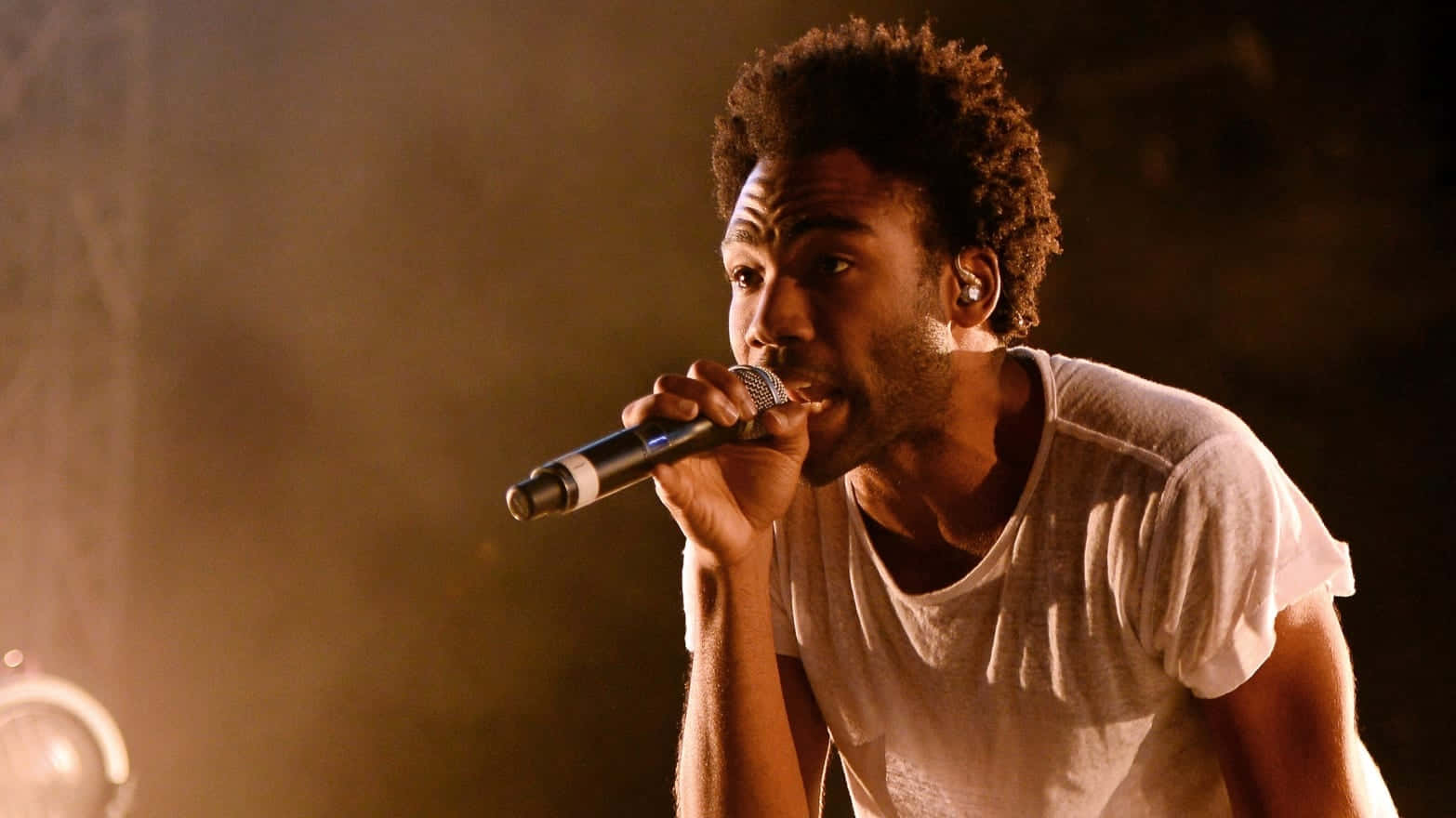 Childish Gambino, male singer, curly hair, HD Desktop Wallpaper