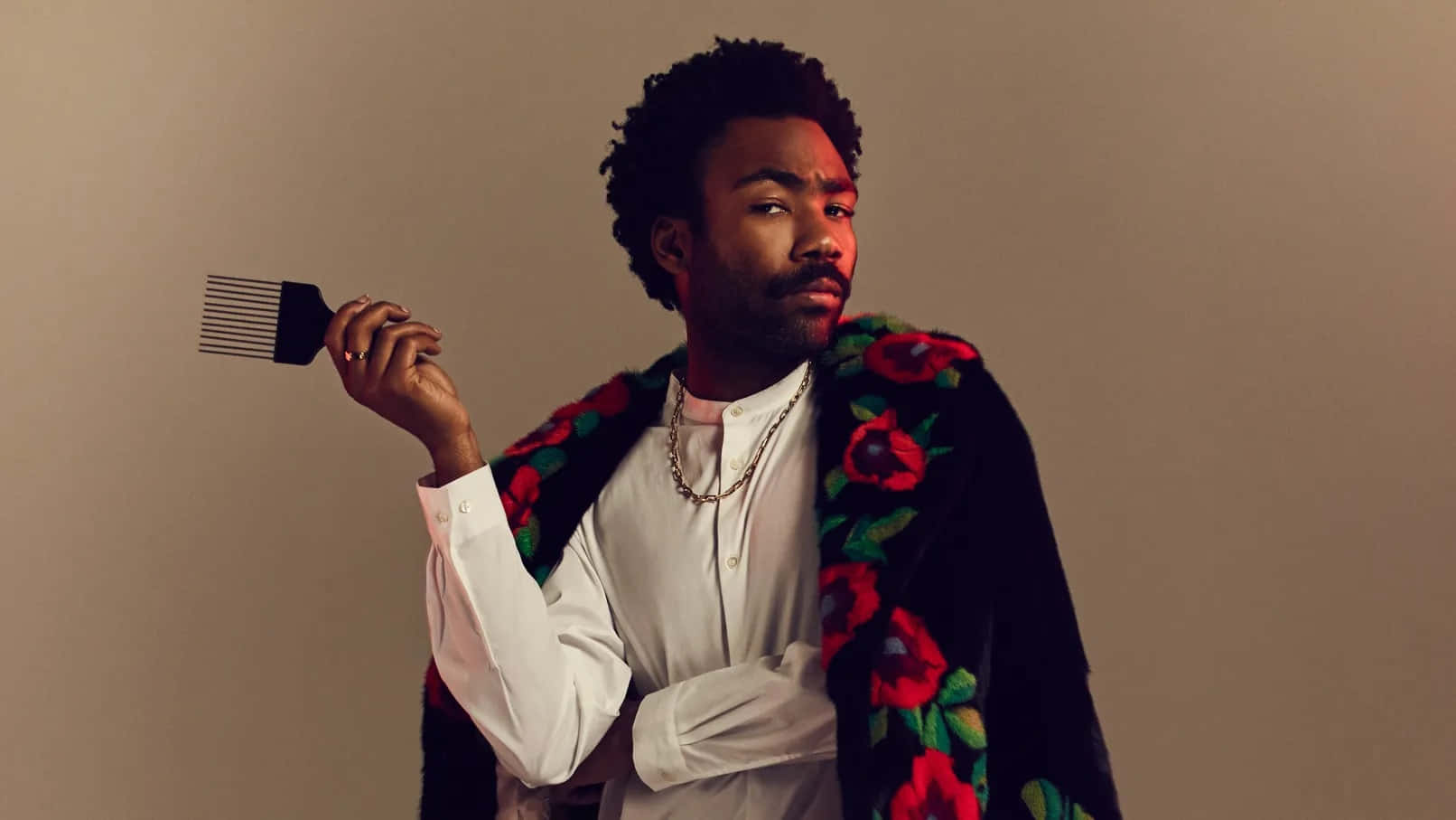 Childish Gambino, afro hair, comb, HD Desktop Wallpaper