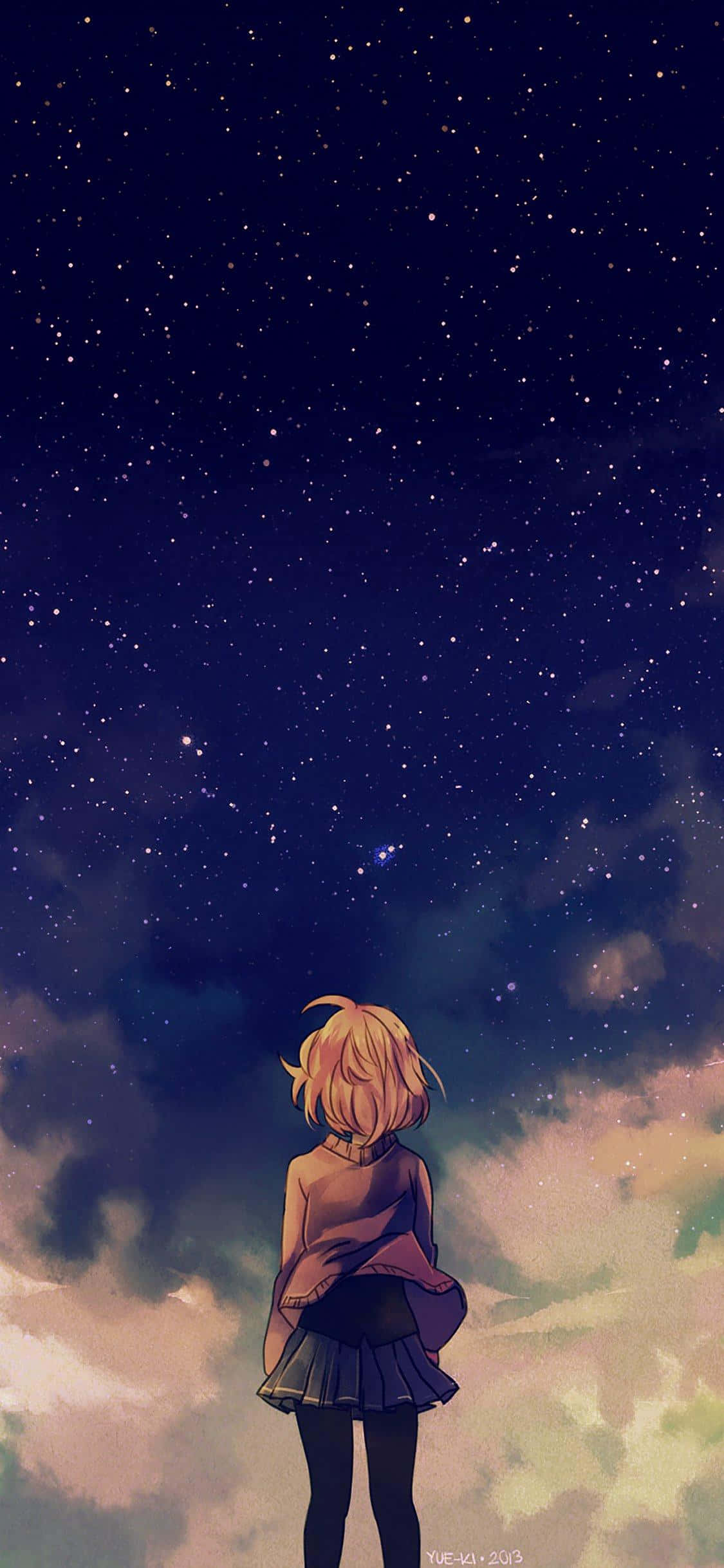 Lo Fi Anime Chill, anime girl, blonde hair, Full HD Phone Wallpaper