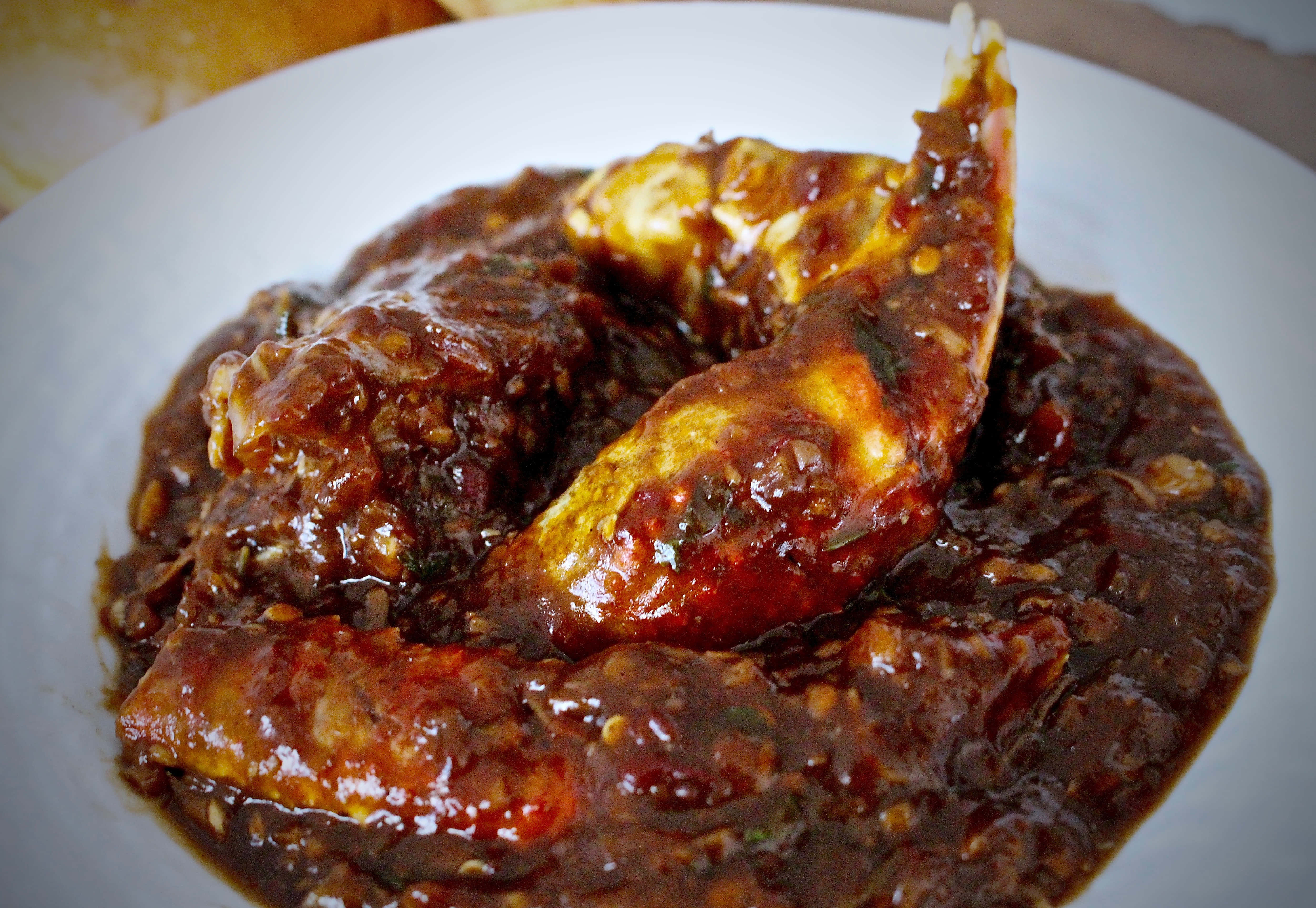 chilli crab, soy sauce, dark sauce, 4K Desktop Wallpaper