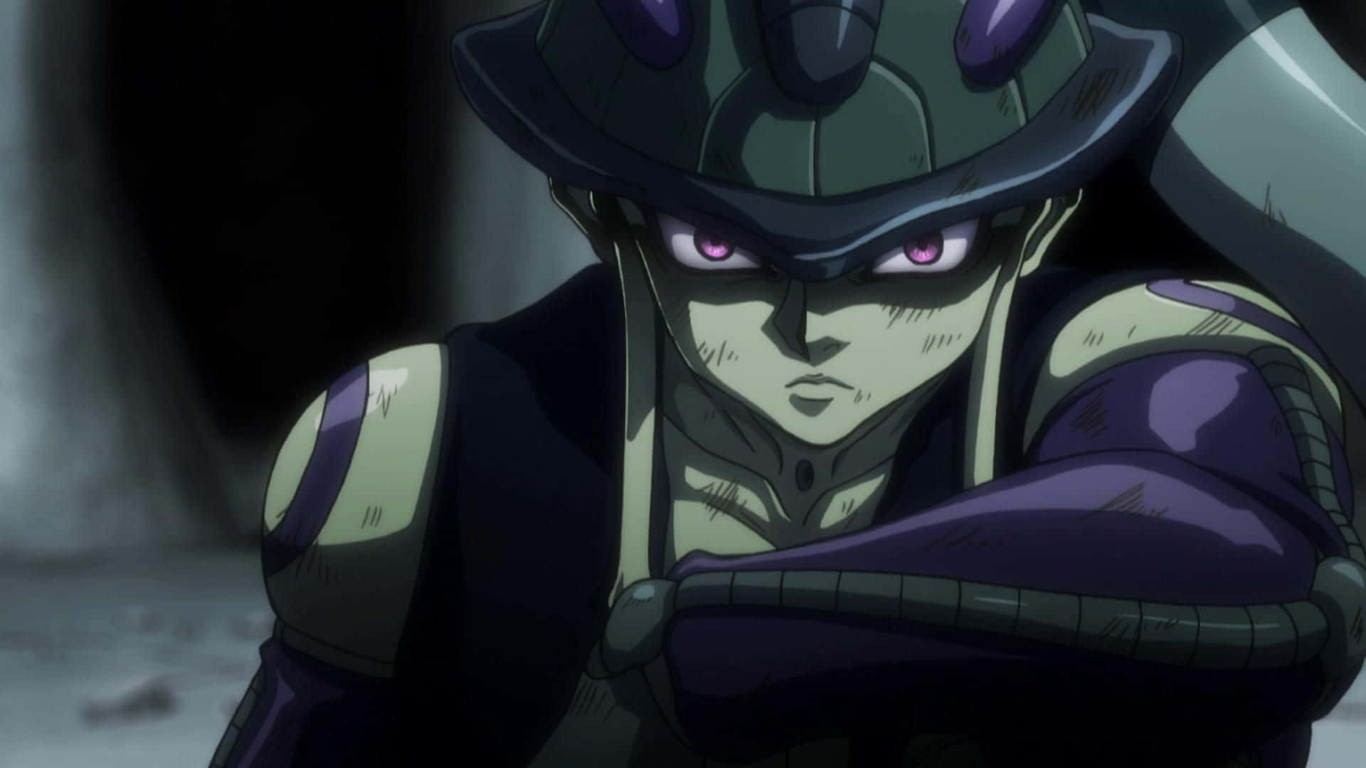 Chimera Ants, glowing purple eyes, dark helmet, Full HD Desktop Wallpaper