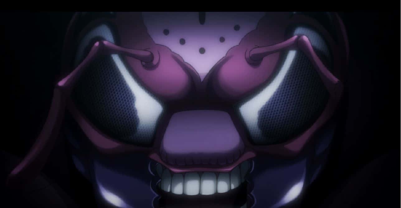 Chimera Ants, glowing purple eyes, sharp teeth, HD Desktop Wallpaper