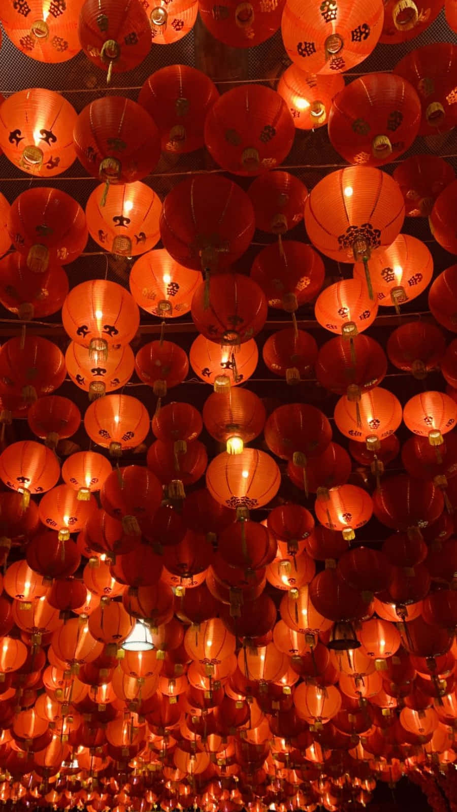 Chinese New Year, lanterns, red lanterns, HD Phone Wallpaper