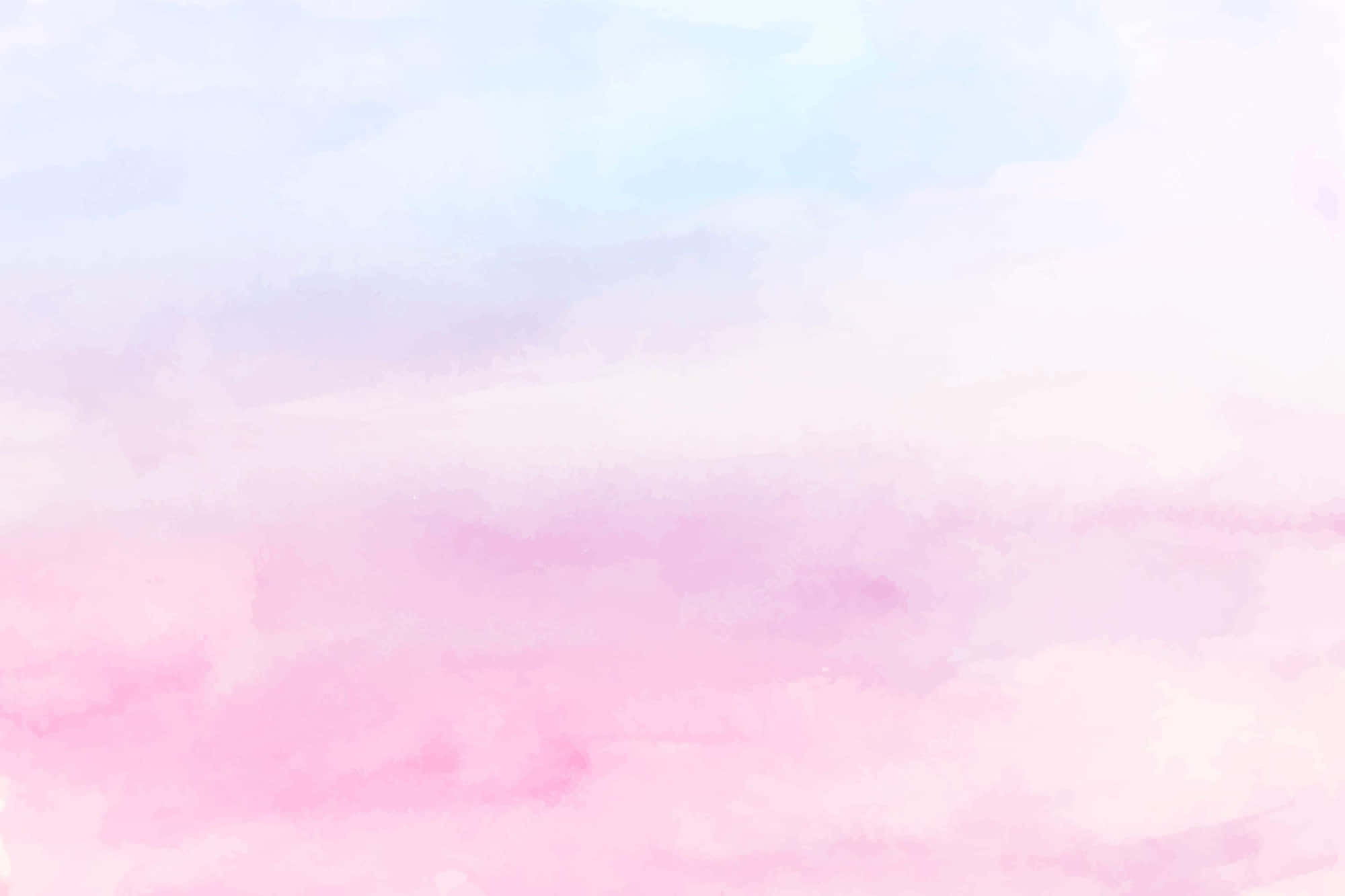 pastel pink, light blue, soft watercolor gradient, Full HD Desktop Wallpaper