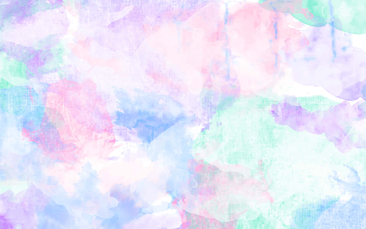 pastel watercolor washes, dreamy pinks, purples, HD Desktop Wallpaper