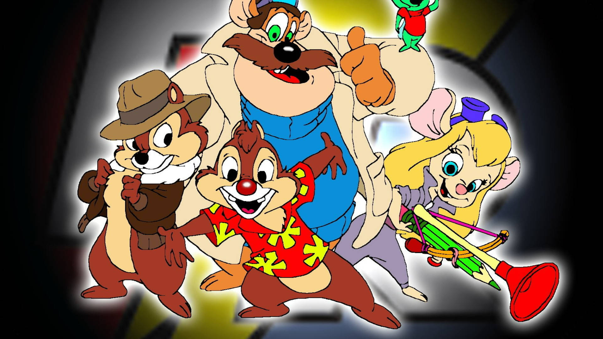 Chip N Dale Rescue Rangers, Chip, Dale, Full HD Desktop Wallpaper