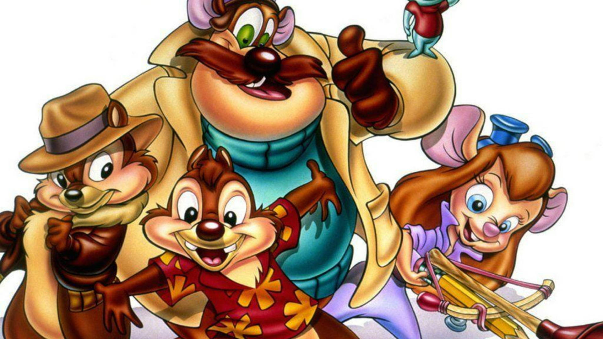 Chip N Dale Rescue Rangers, Chip, Dale, Full HD Desktop Wallpaper