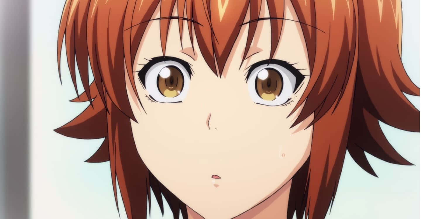 Chisa Kotegawa, anime girl, brown hair, HD Desktop Wallpaper