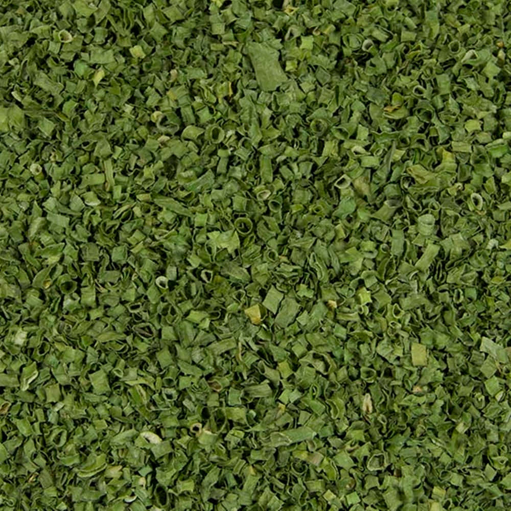 dried green chives, green onion flakes, close-up, SD Desktop Wallpaper
