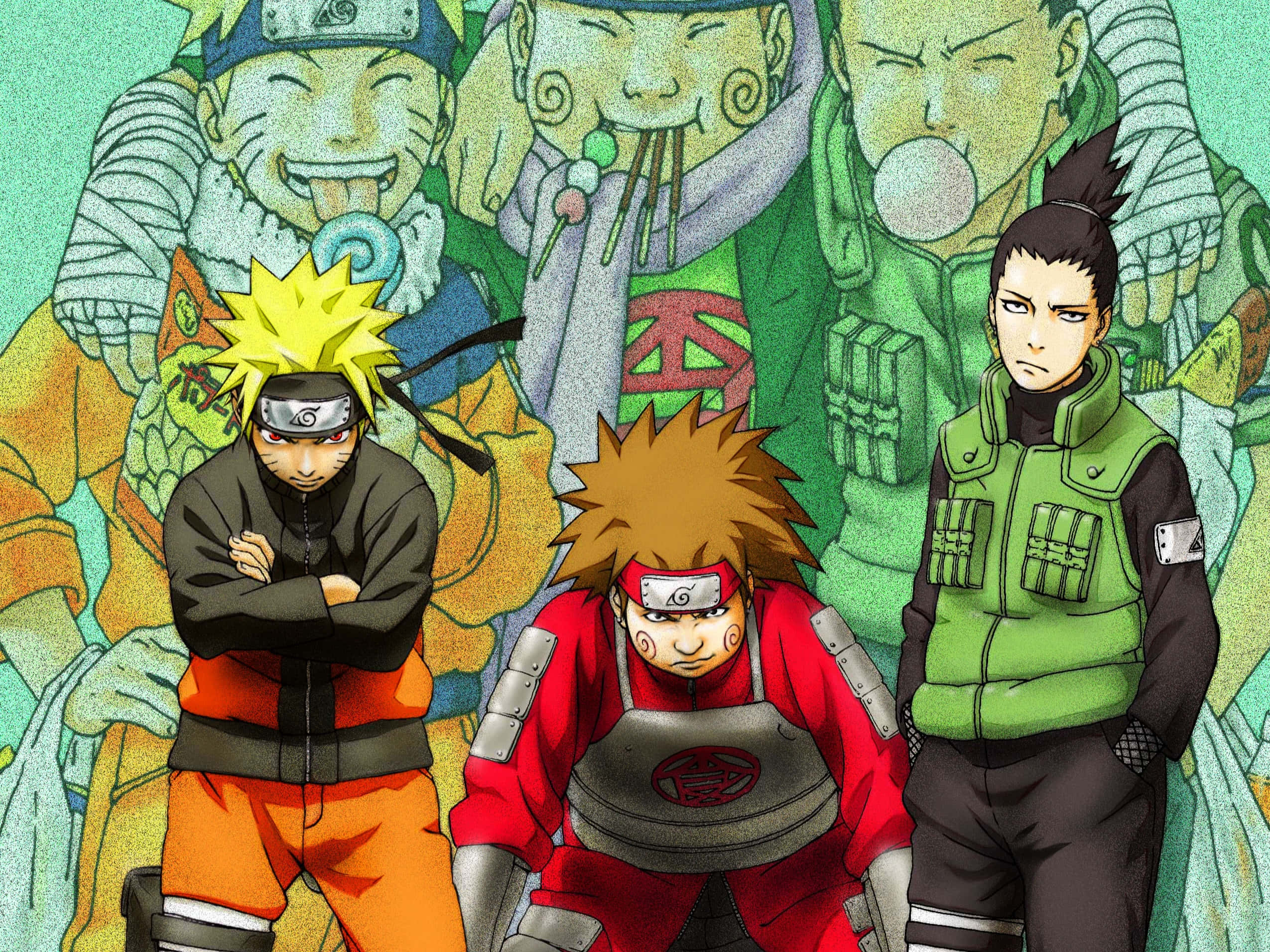 Choji, ninja, anime illustration, Full HD Desktop Wallpaper