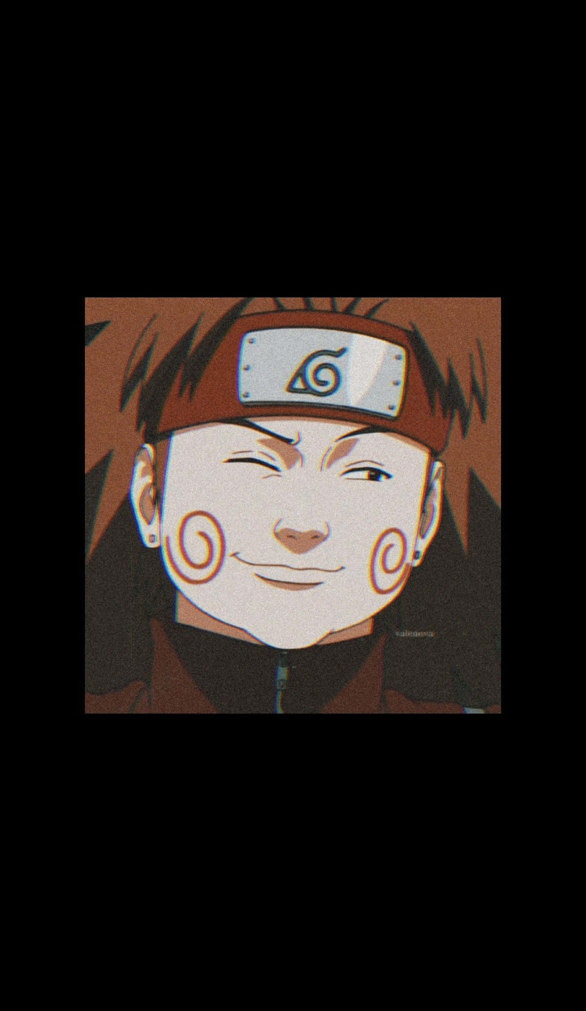 Choji, spiral emblem, swirl cheek marks, Full HD Phone Wallpaper