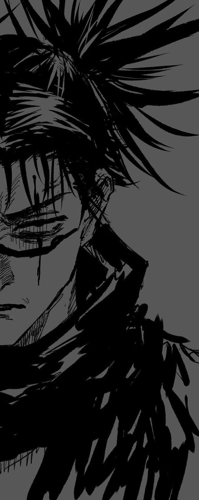 Choso, intense gaze, manga-style, Full HD Phone Wallpaper