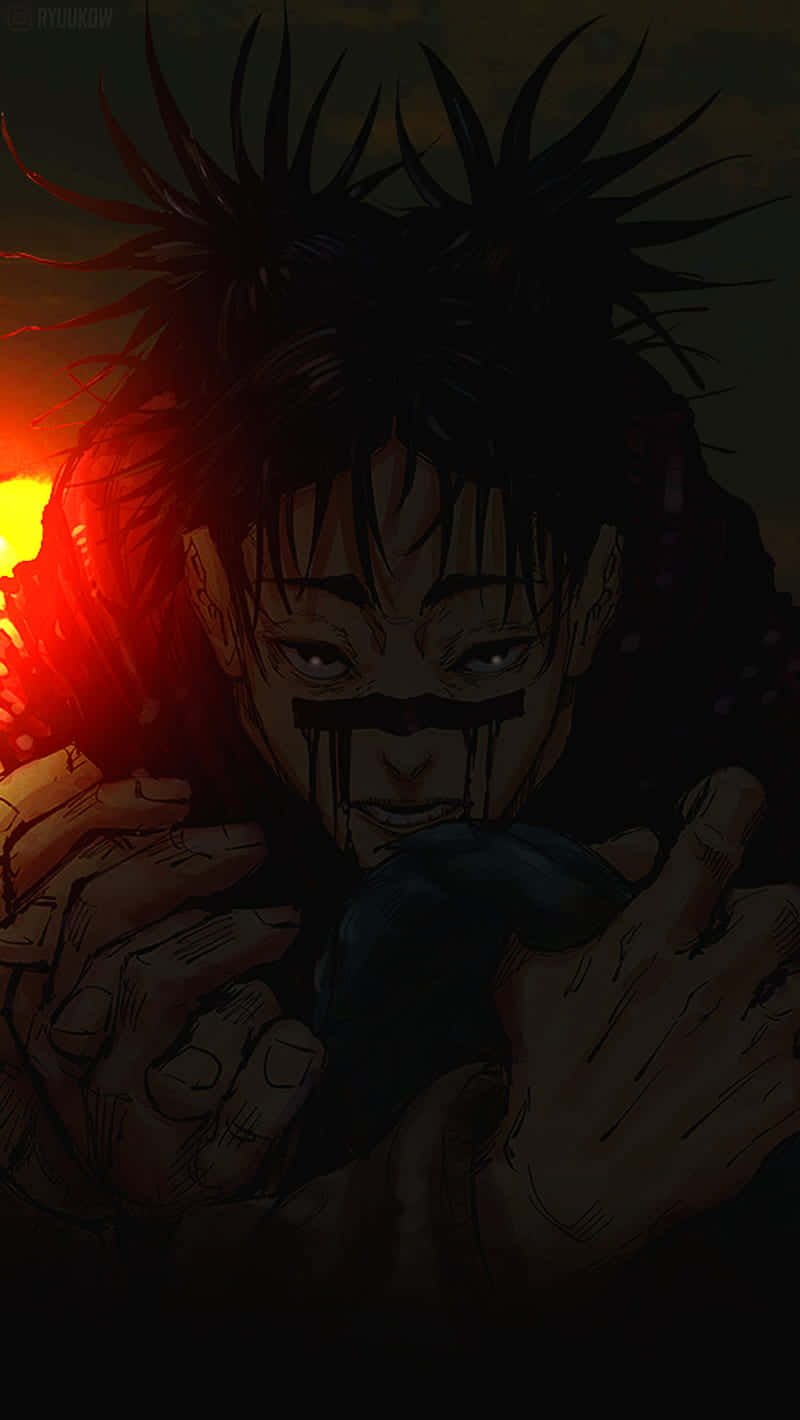 Choso, dark aesthetic, black eye markings, HD Phone Wallpaper