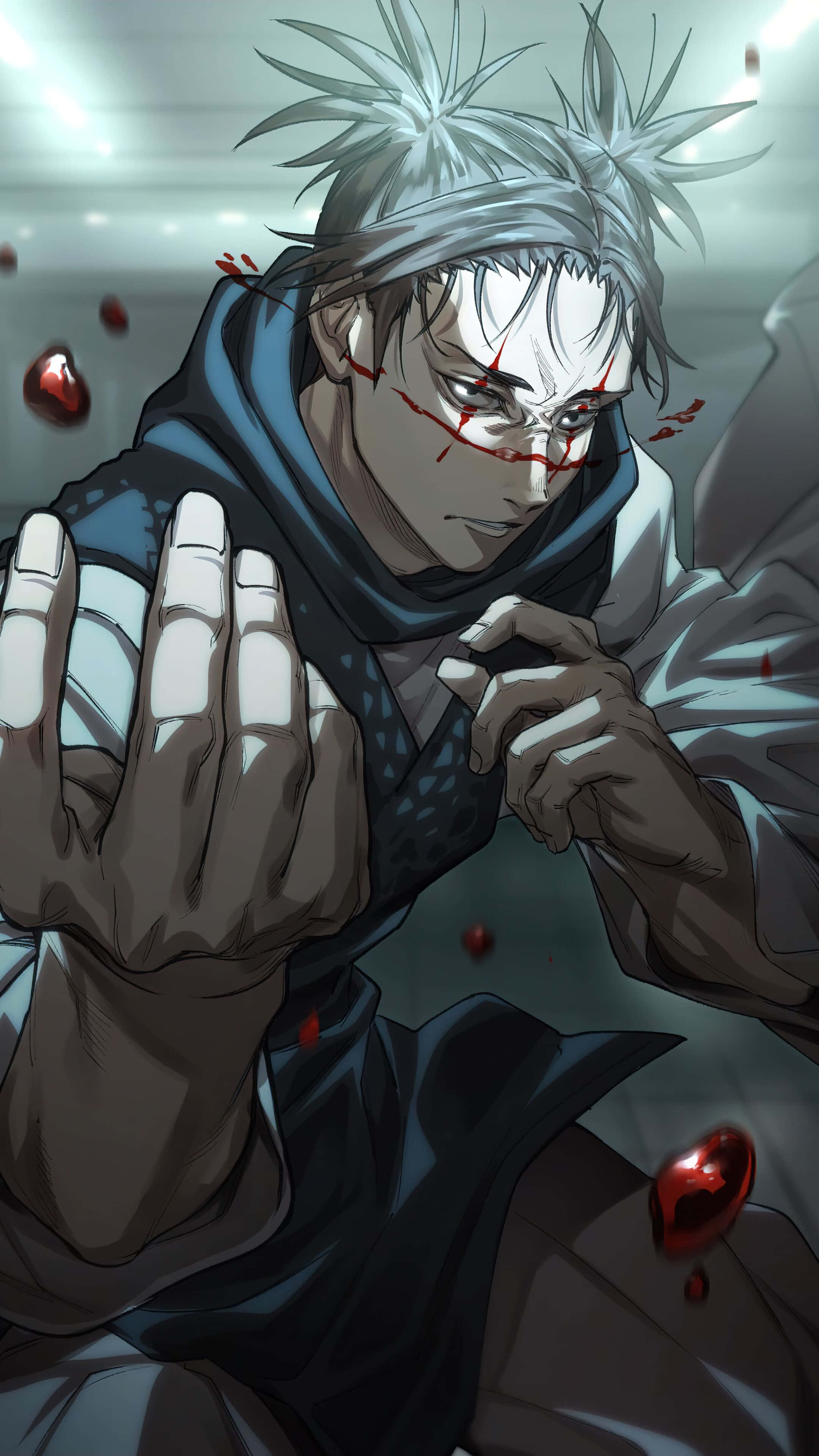 Choso, blood manipulation, J J K, 4K Phone Wallpaper