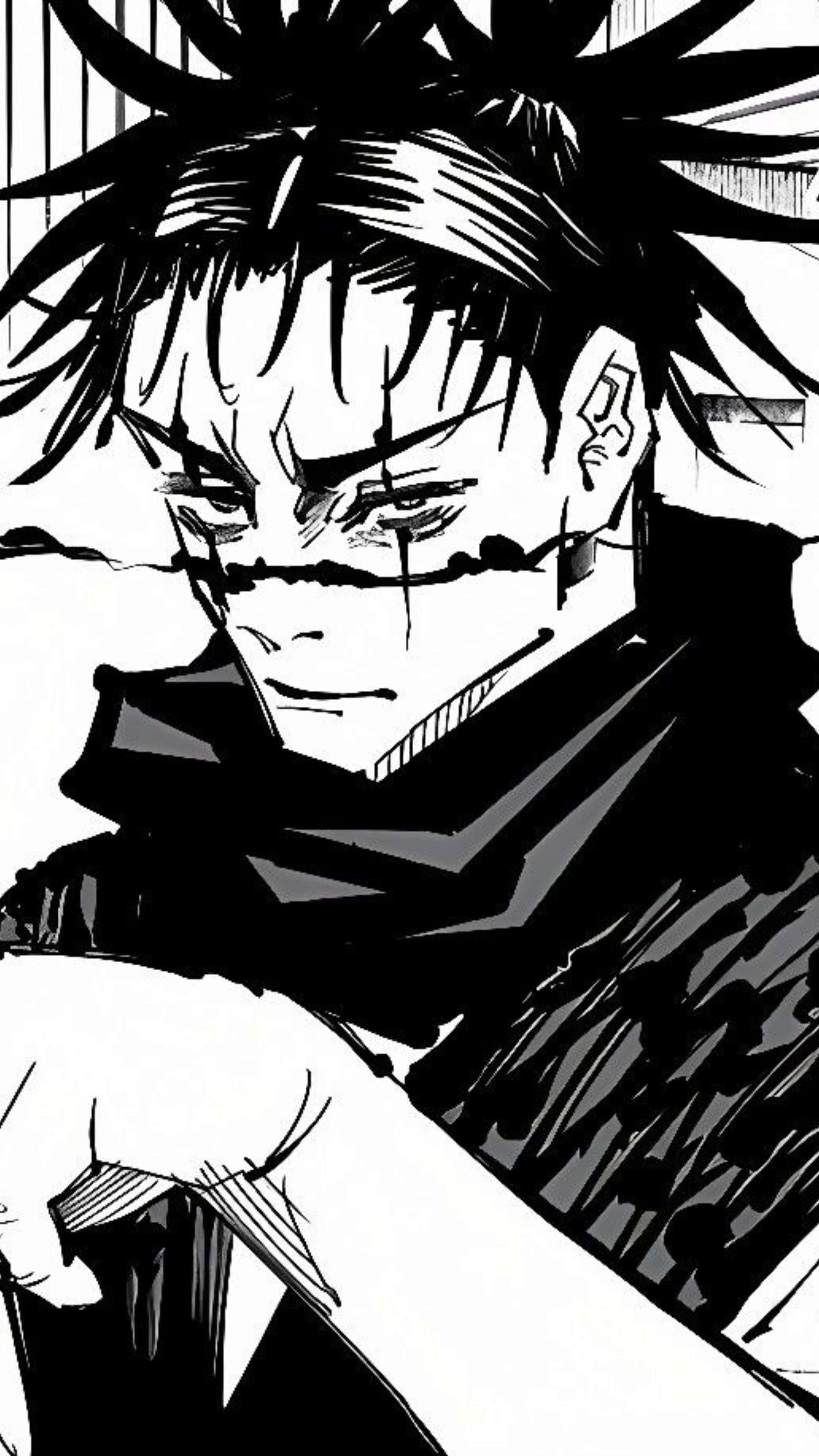 Choso, JJK, manga panel, 4K Phone Wallpaper
