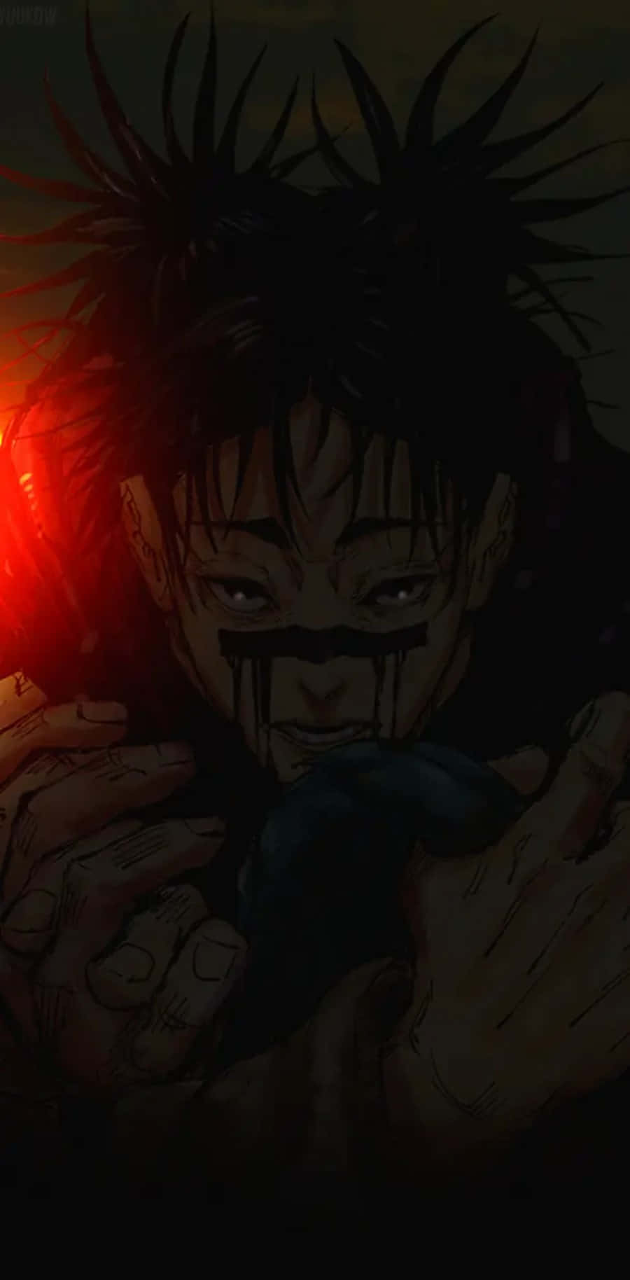 Choso, blood manipulation aura, spiky hair, HD Phone Wallpaper