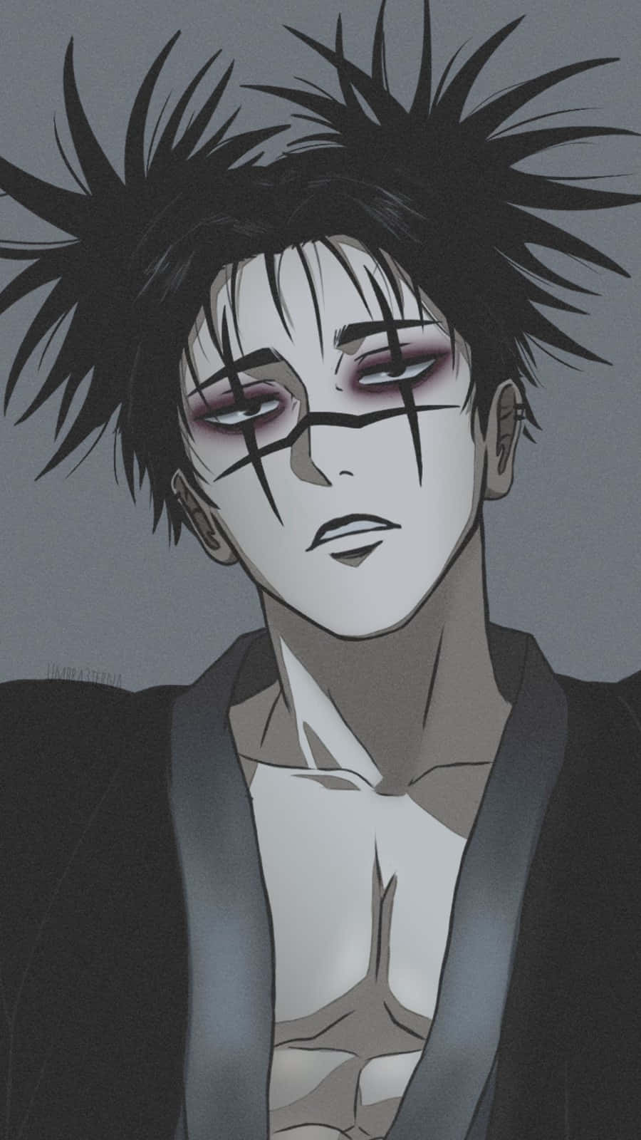 Choso, anime character, spiky black hair, HD Phone Wallpaper