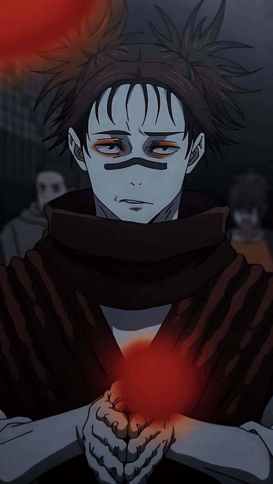 Choso, spiky hair, black eye markings, HD Phone Wallpaper