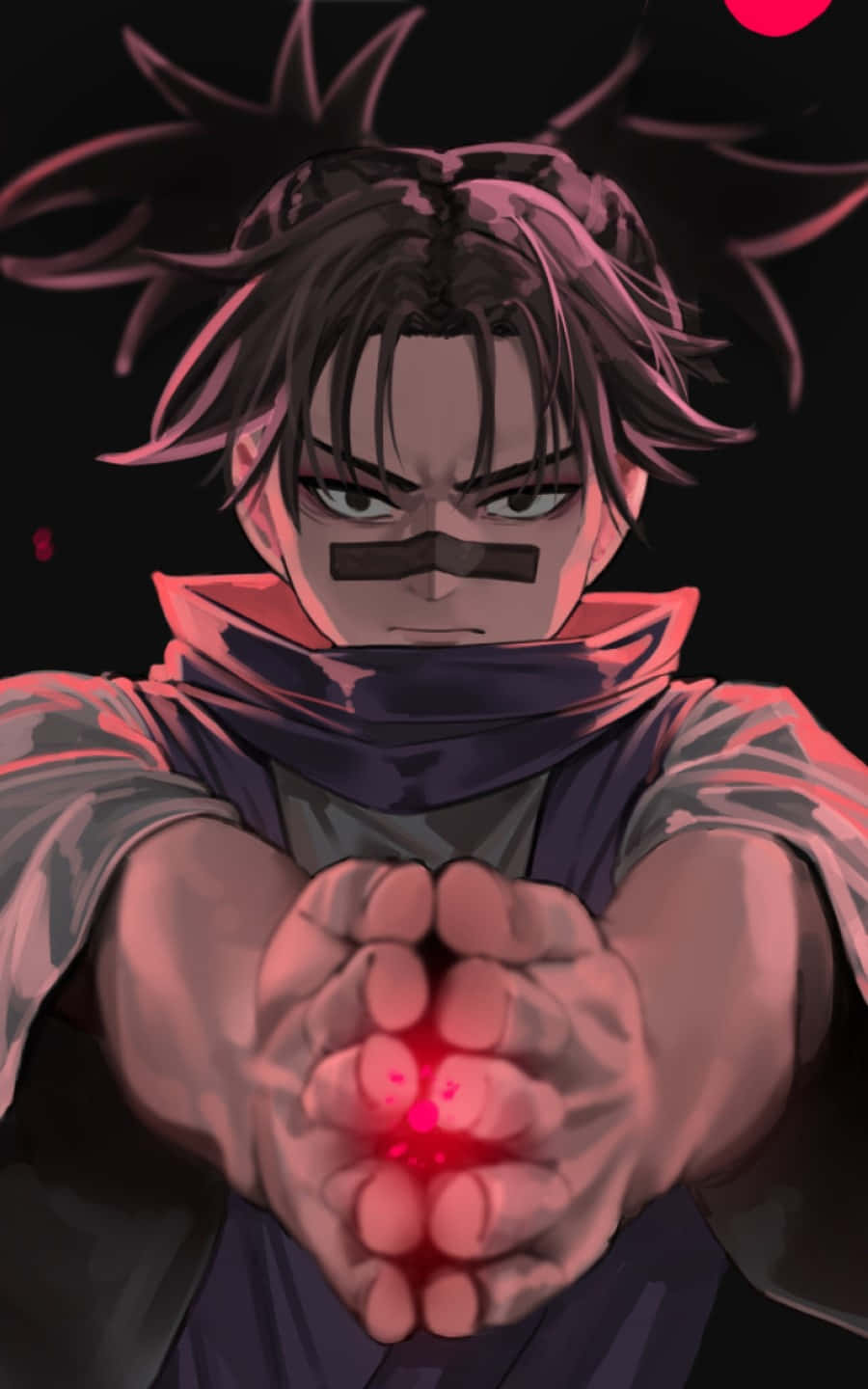 Choso, spiky hair, eye patch, HD Phone Wallpaper