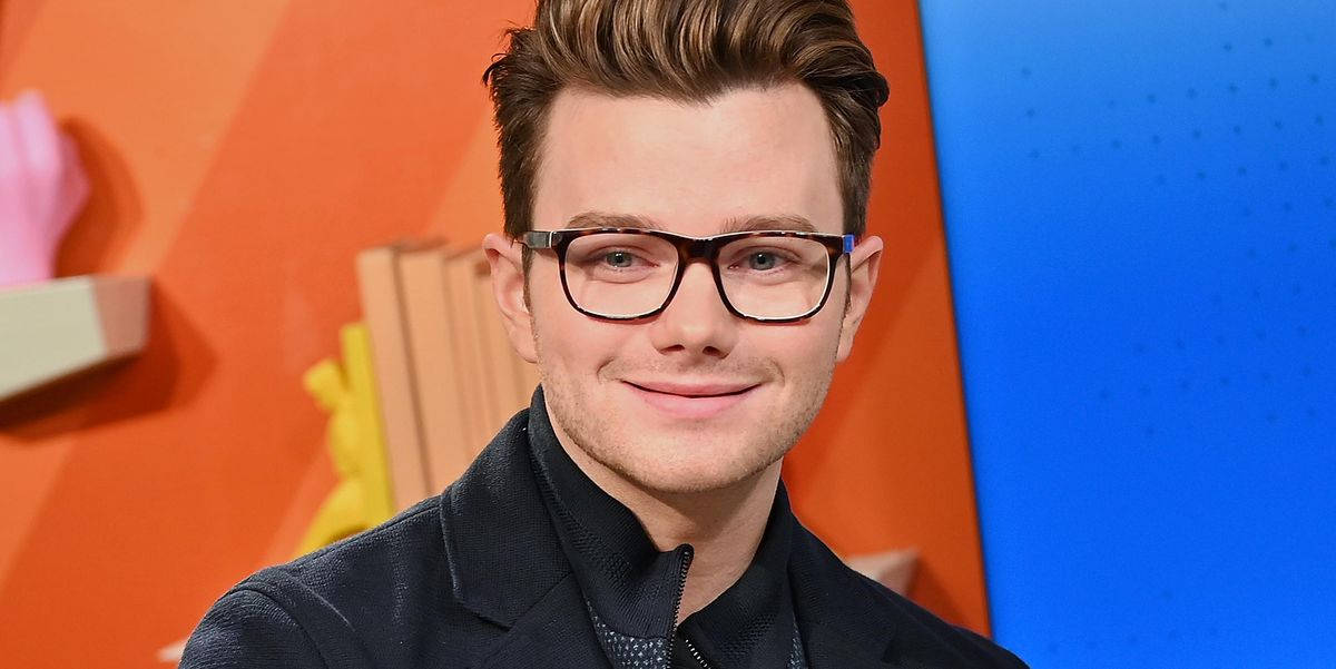 Chris Colfer, best selling author, dark suit, SD Desktop Wallpaper