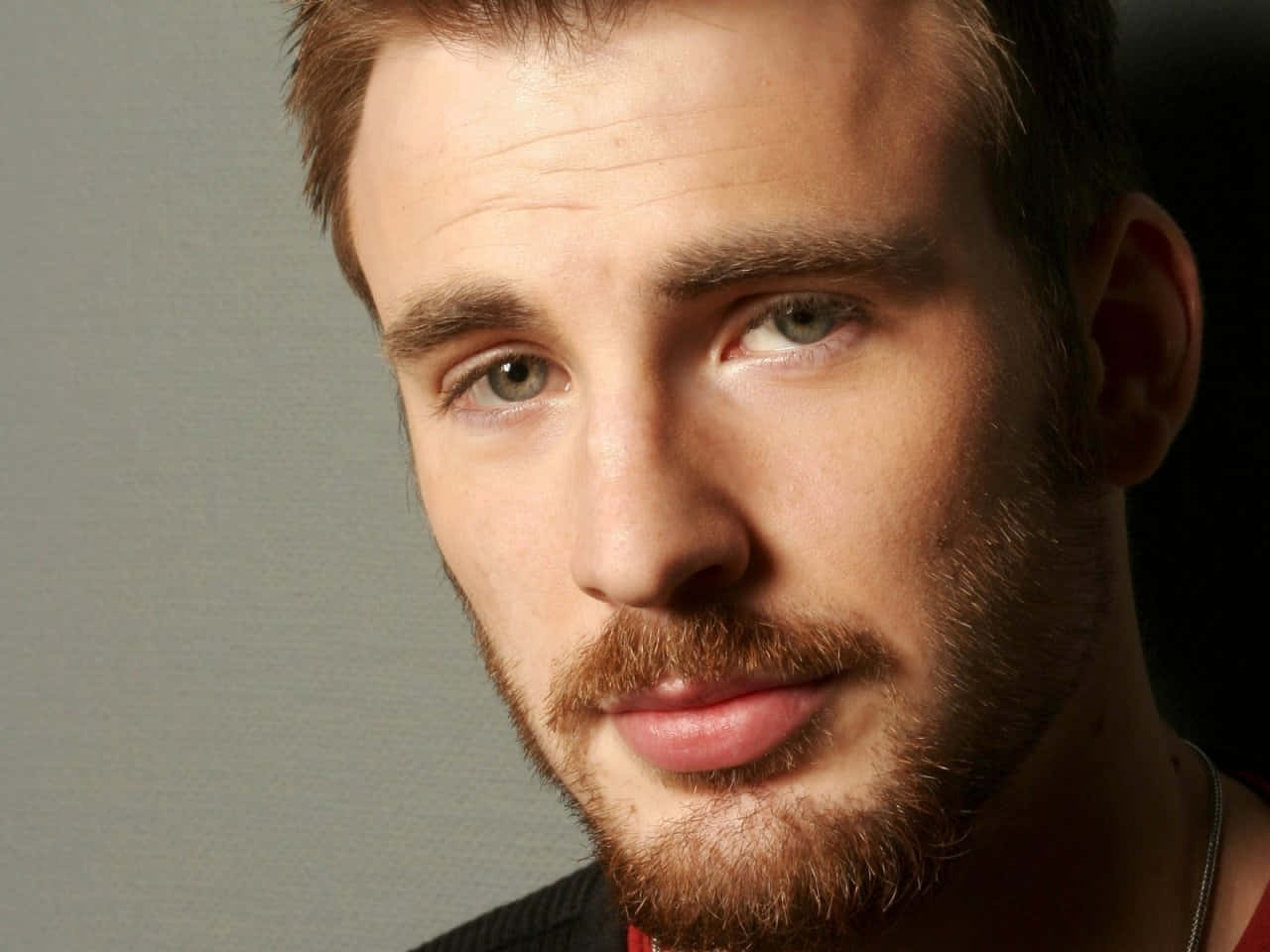 Chris Evans, light brown hair, beard, HD Desktop Wallpaper
