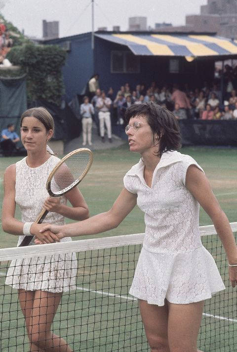 Chris Evert, white lace tennis outfits, grass court, SD Phone Wallpaper