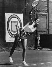 Chris Evert, vintage black and white photo, female tennis player, SD Phone Wallpaper