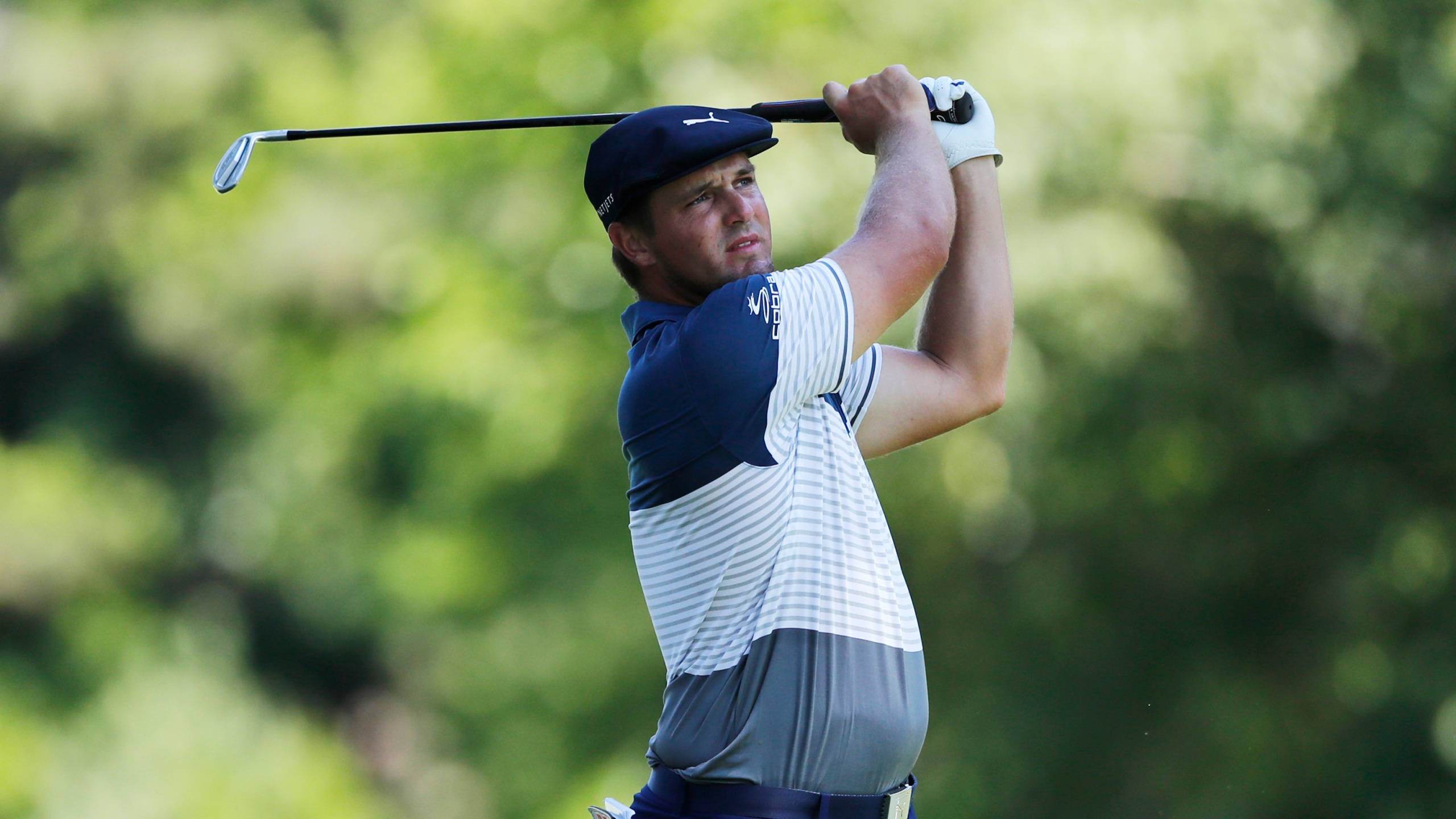 Chris Kirk, golf, mid-swing, 2K Desktop Wallpaper