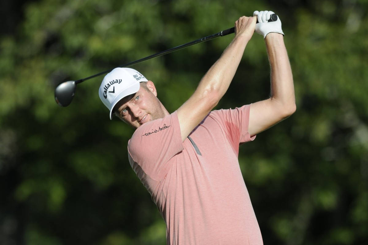 Chris Kirk, driver, pink shirt, SD Desktop Wallpaper