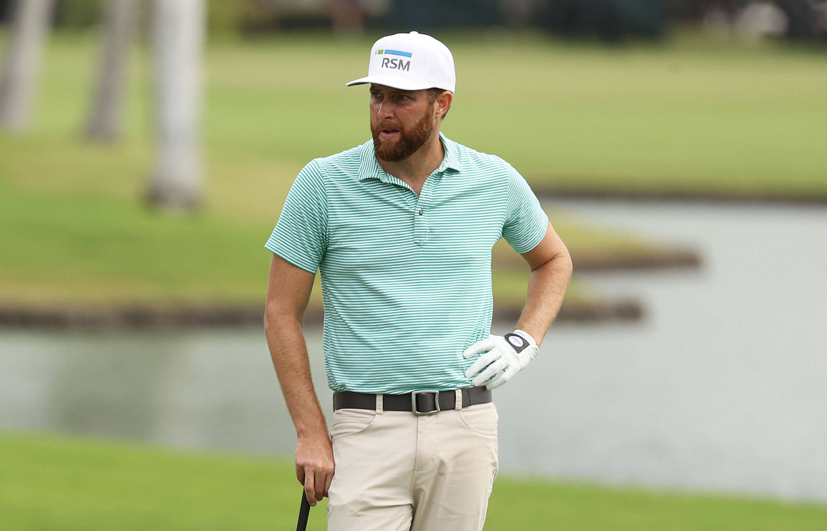 Chris Kirk, golfer, white cap, 2K Desktop Wallpaper