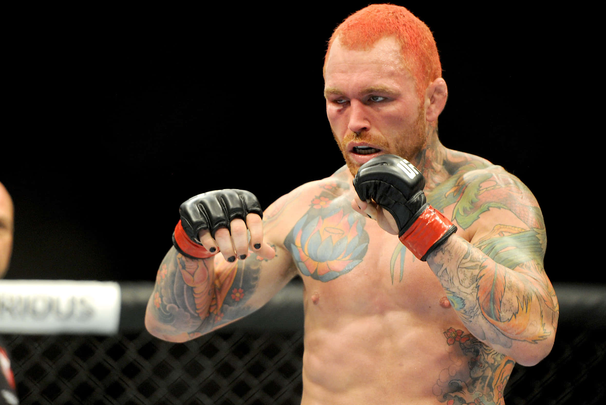 Chris Leben, American MMA Fighter, red hair, Full HD Desktop Wallpaper