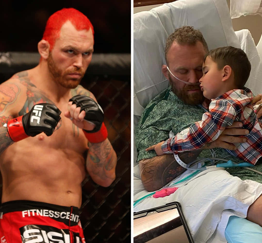 Chris Leben, hospital bed, tattoos, SD Desktop Wallpaper