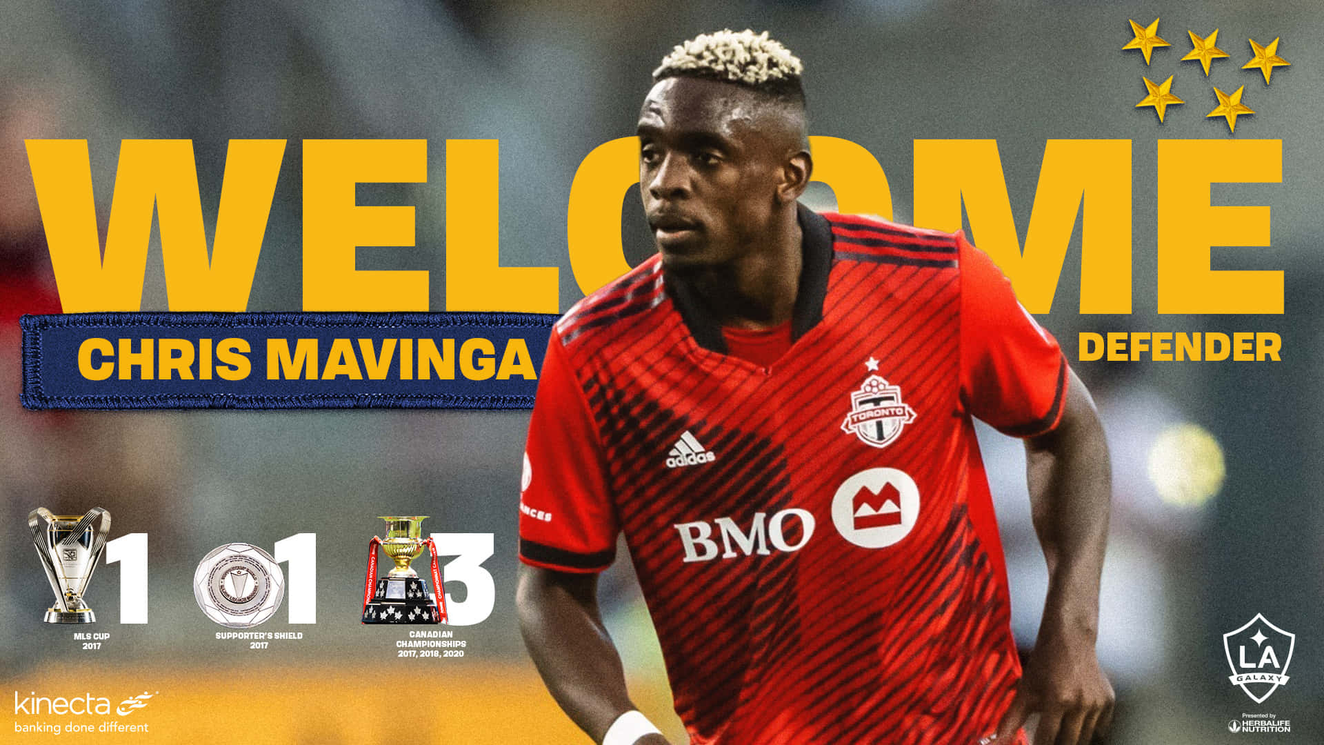 Chris Mavinga, red jersey, bold yellow text, Full HD Desktop Wallpaper
