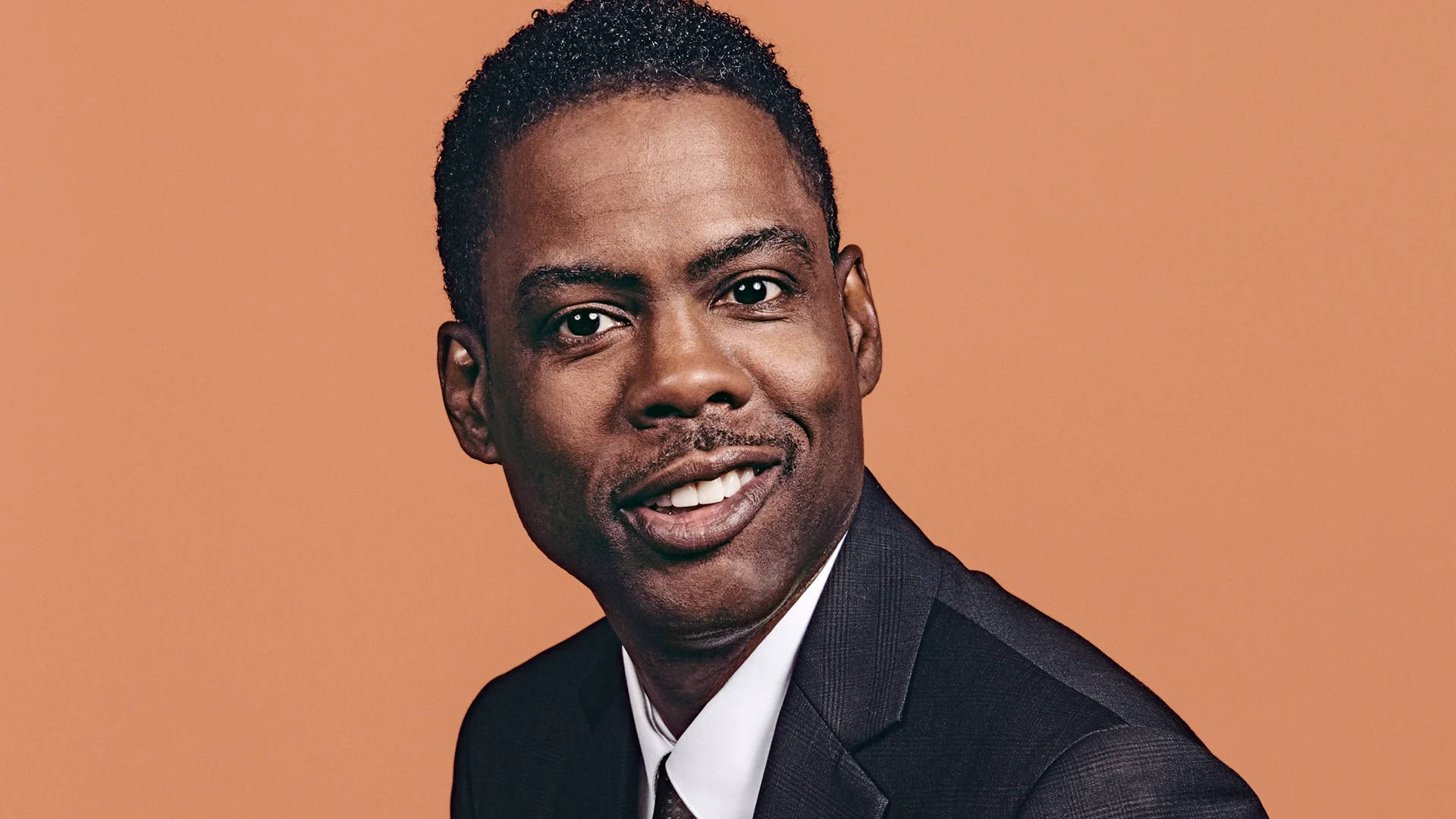 Chris Rock, dark suit, white shirt, Full HD Desktop Wallpaper