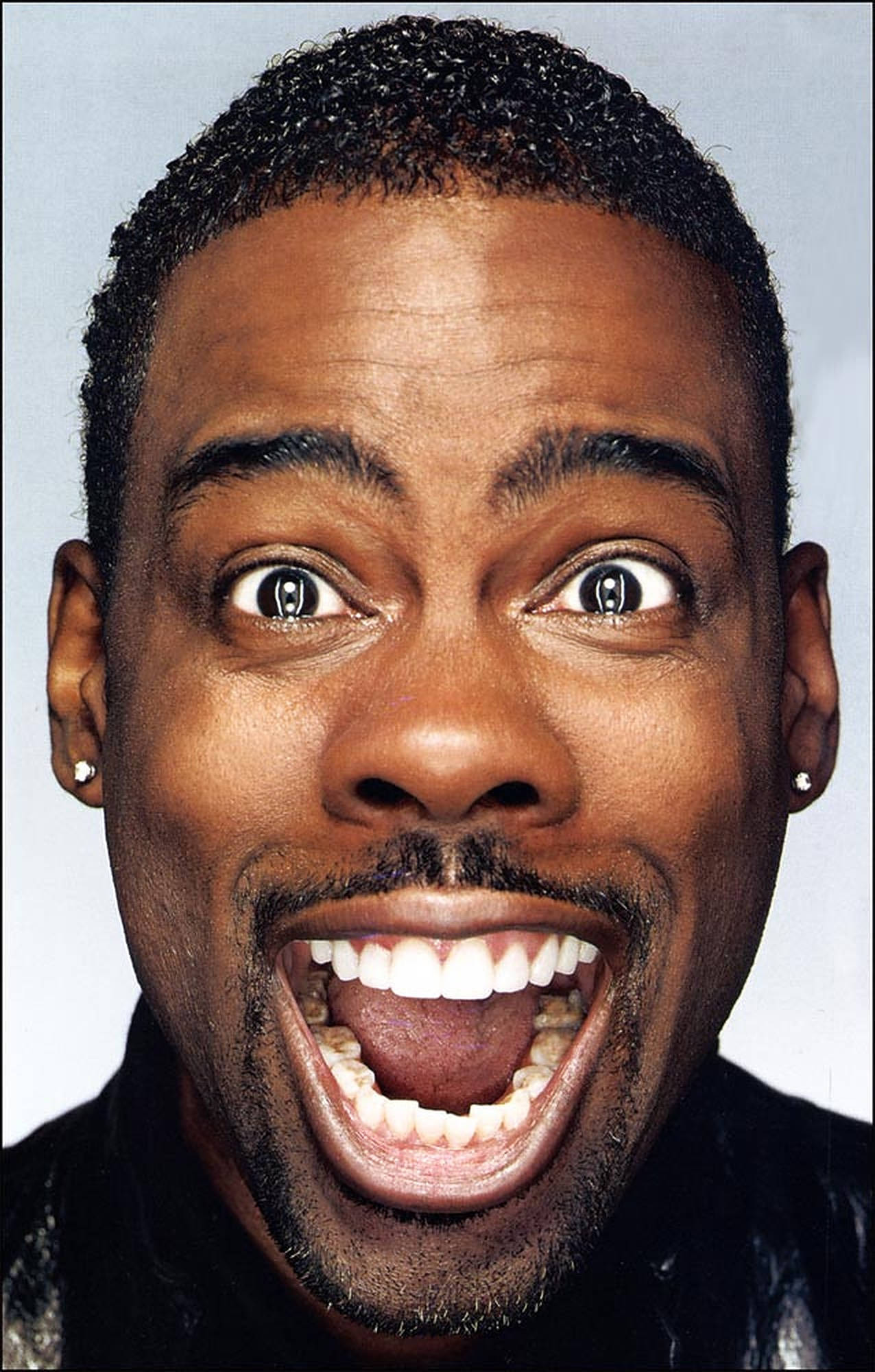 Chris Rock, funny face, close-up photo, Full HD Phone Wallpaper