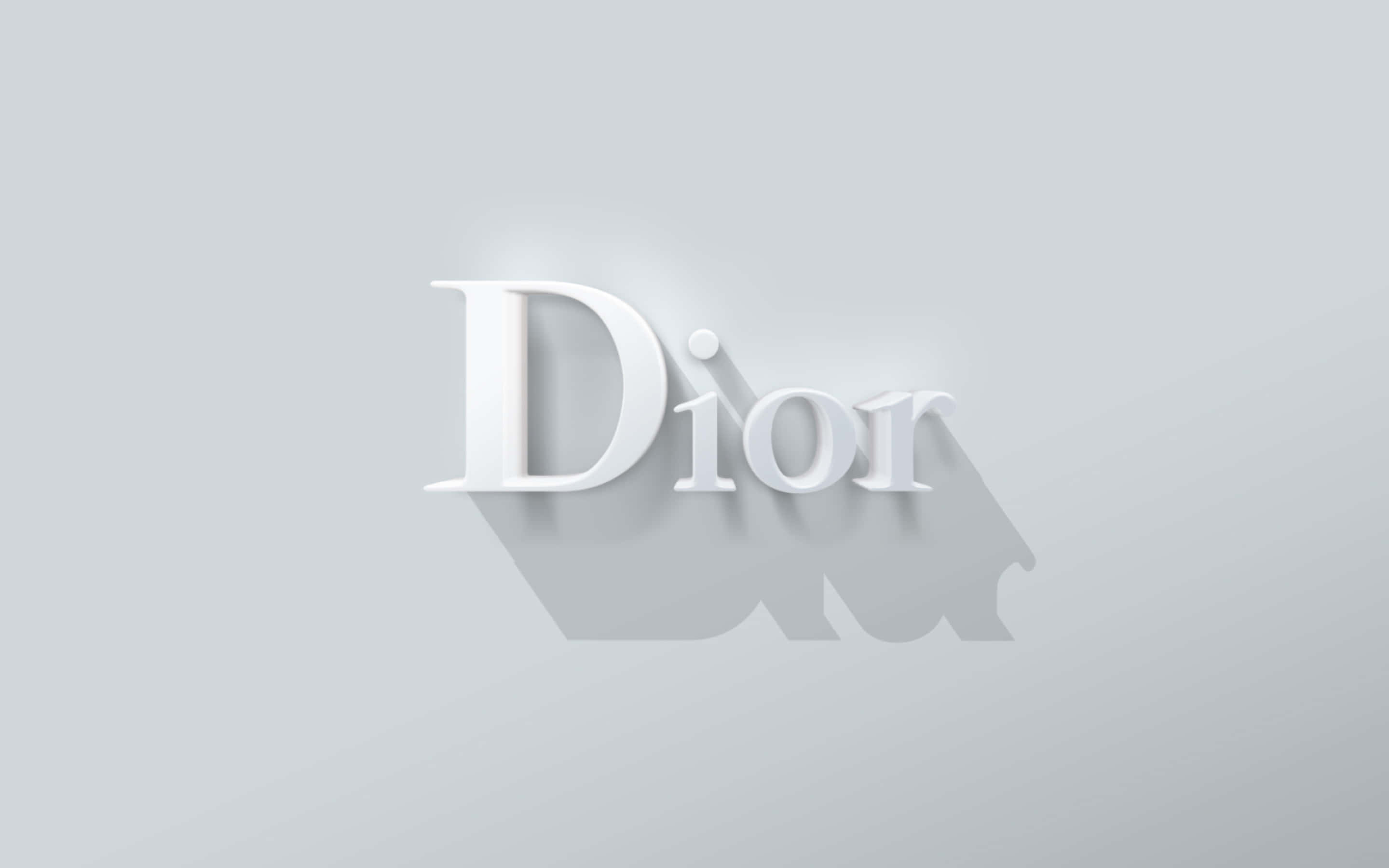 Christian Dior, Dior logo, white, 2K Desktop Wallpaper