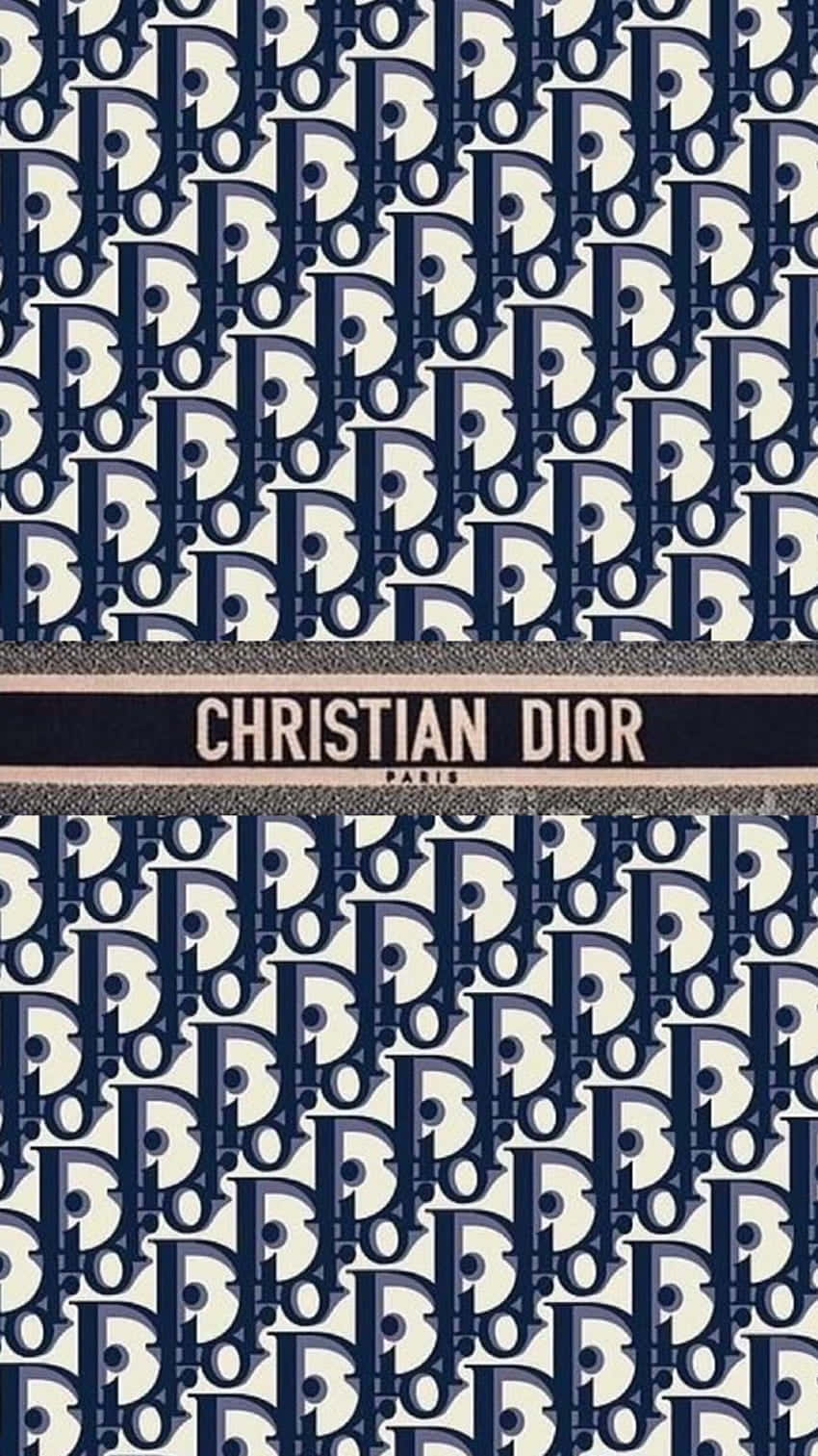 Christian Dior, navy blue, white background, HD Phone Wallpaper