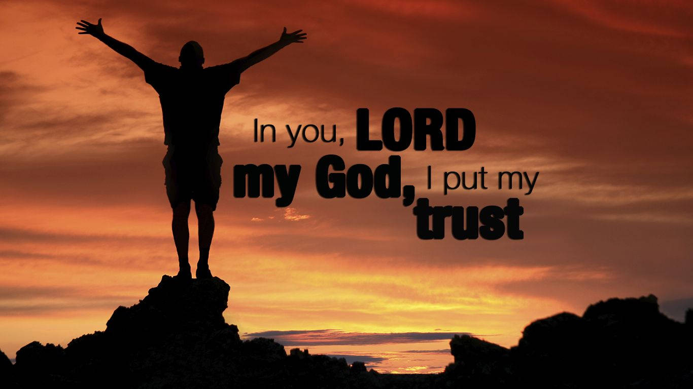 Christian God, sun sets, rocky peak, HD Desktop Wallpaper